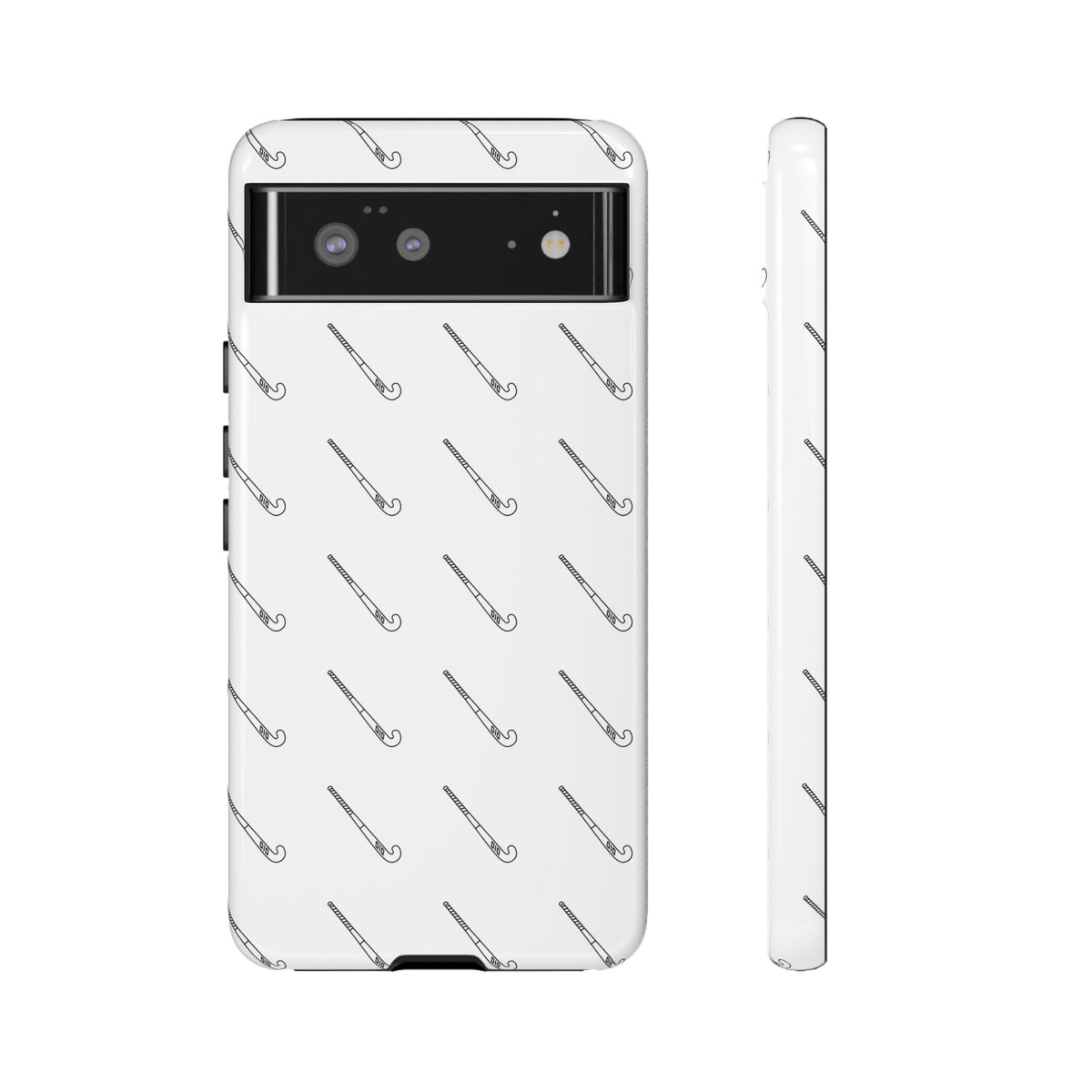 Phone Case, Hockey Stick Pattern, Tough Cases