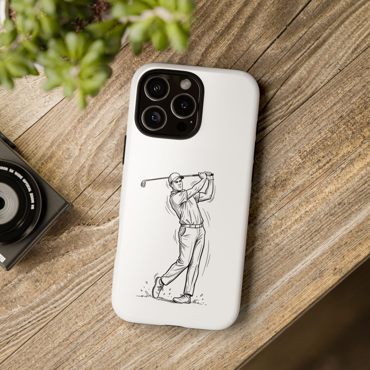 Phone Case, Golf Long Drive Design, Tough Case
