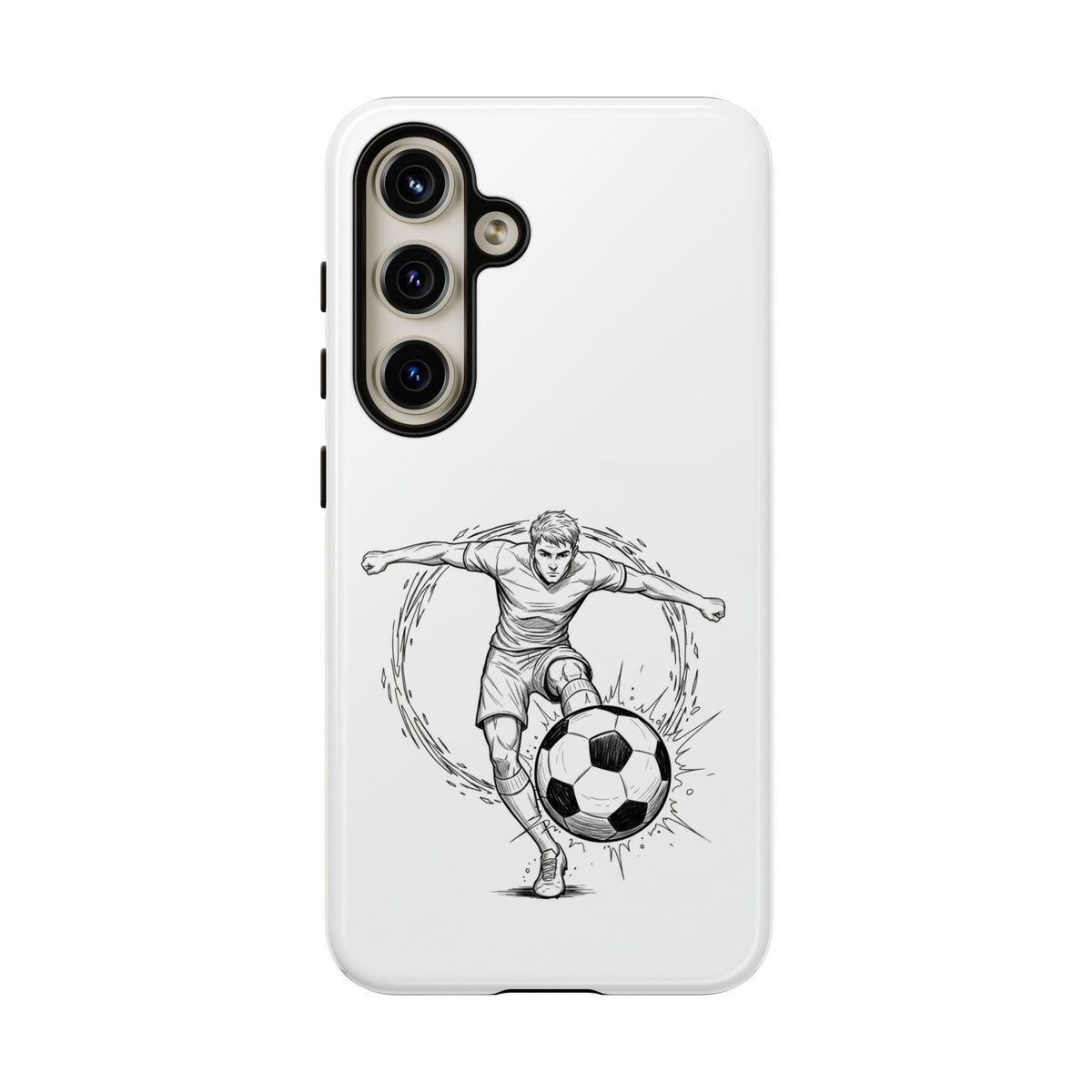 Football Striker Winners Mindset Case