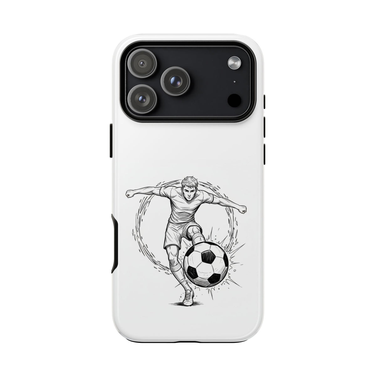 Football Striker Winners Mindset Case