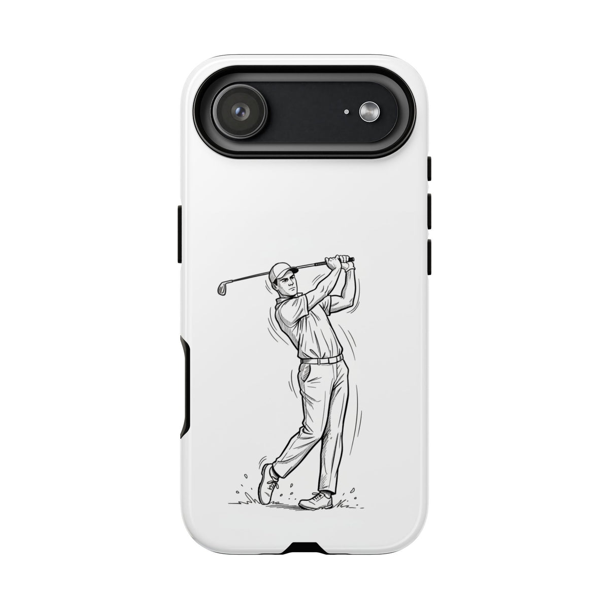 Phone Case, Golf Long Drive Design, Tough Case