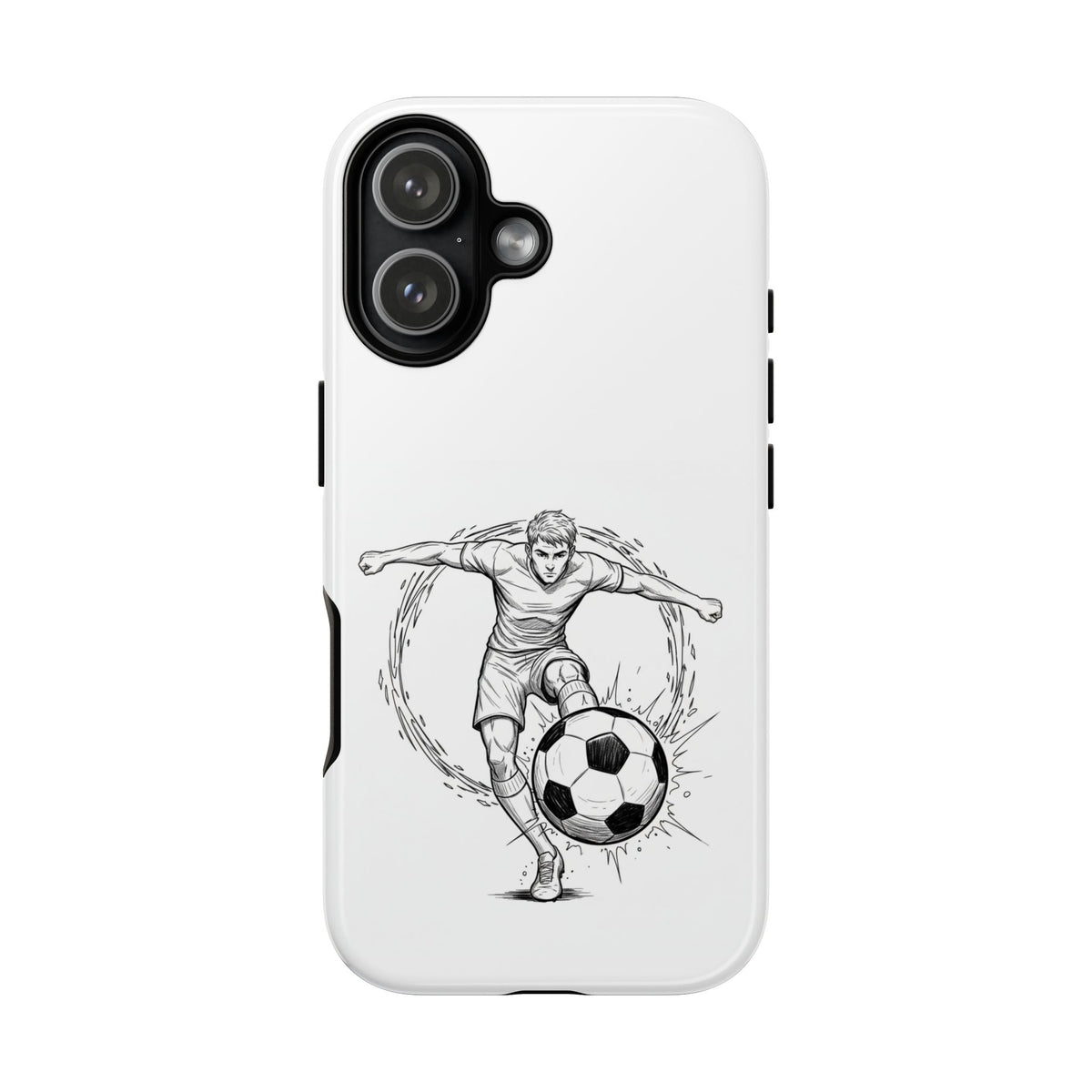 Football Striker Winners Mindset Case