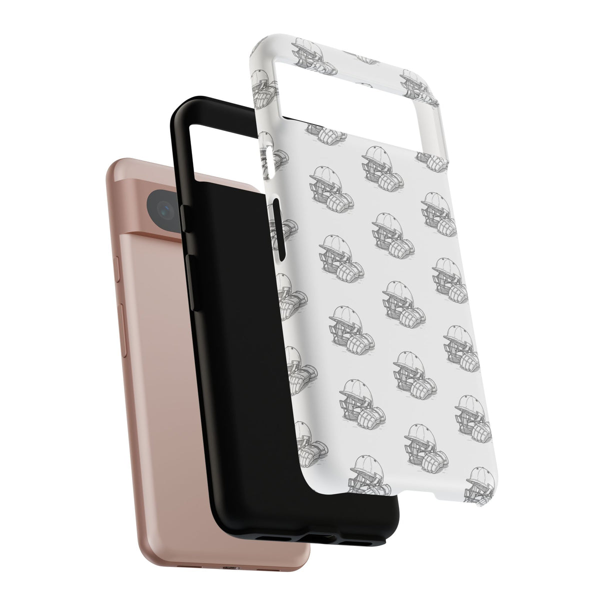 Phone Case Cricket Gear Repeat Pattern,Tough Case