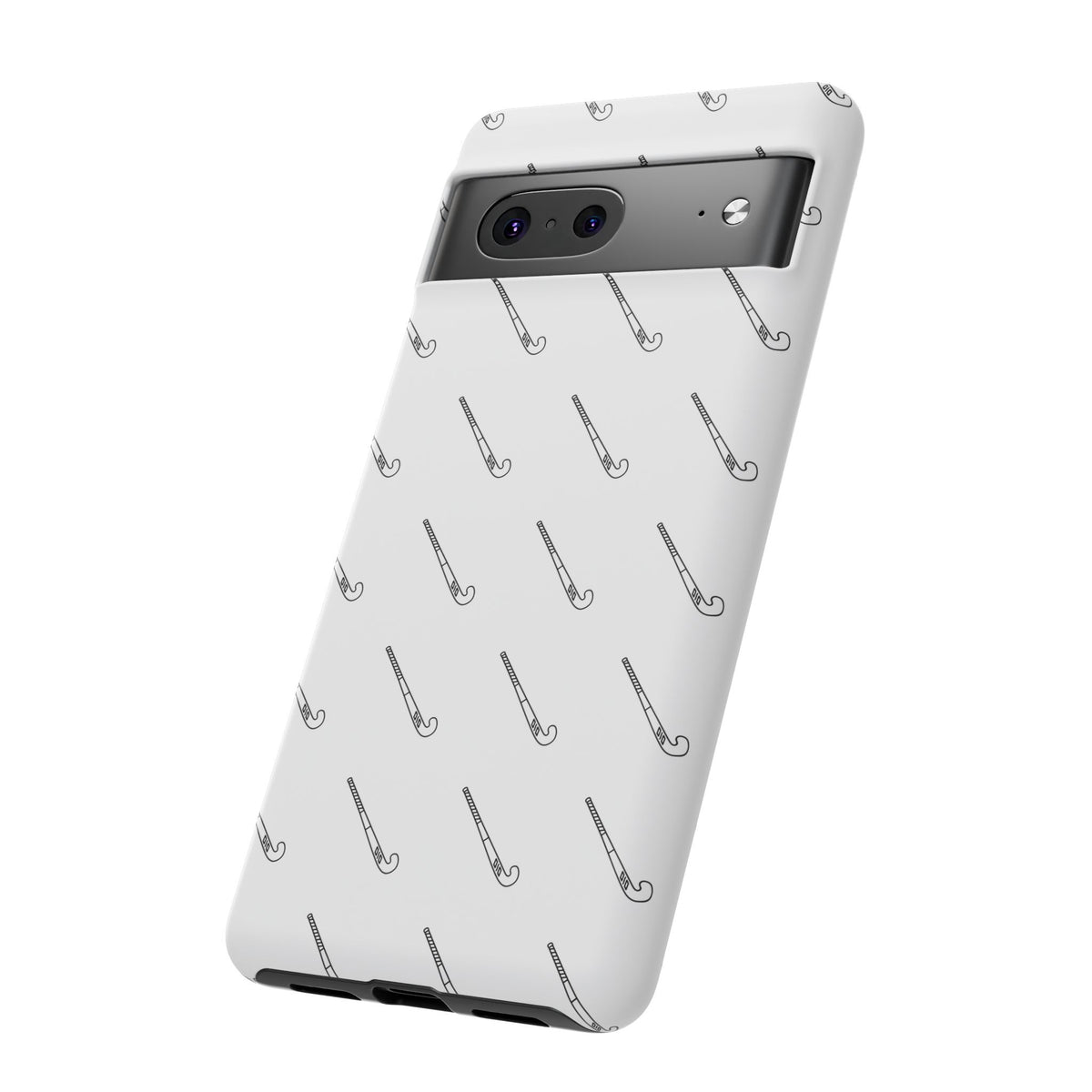 Phone Case, Hockey Stick Pattern, Tough Cases