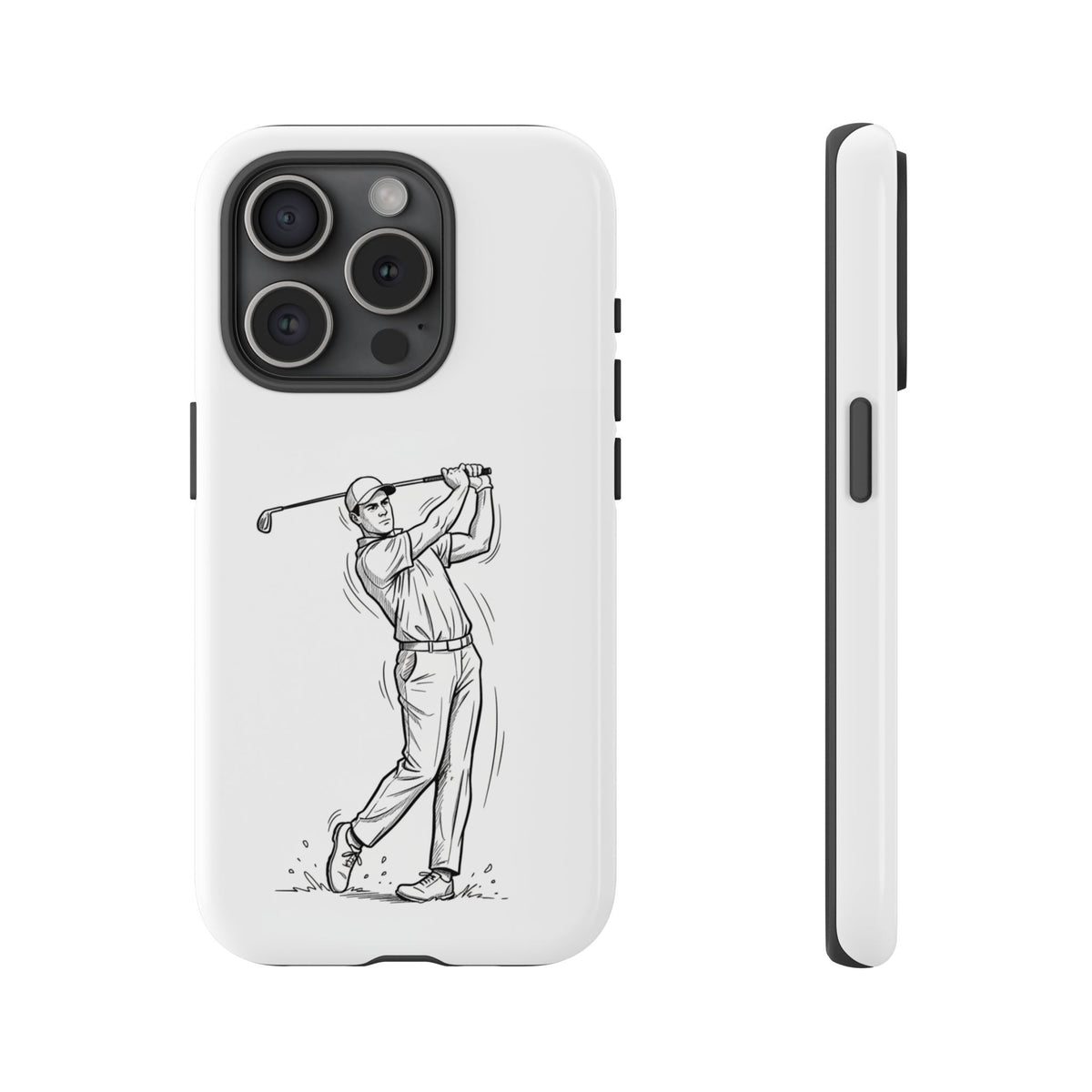 Phone Case, Golf Long Drive Design, Tough Case