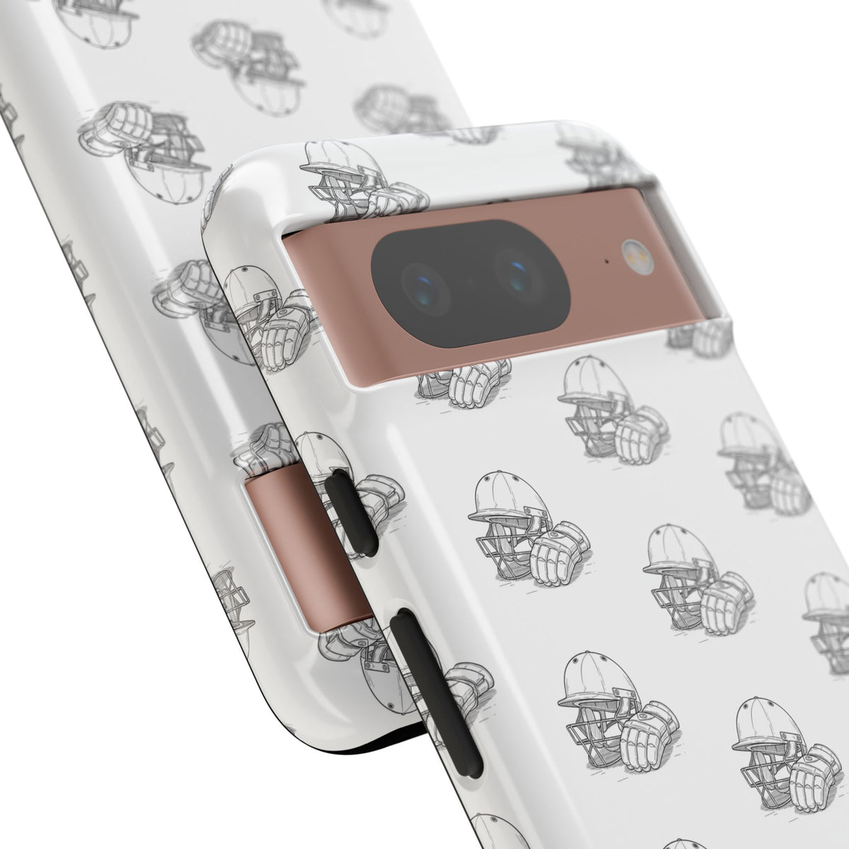Phone Case Cricket Gear Repeat Pattern,Tough Case