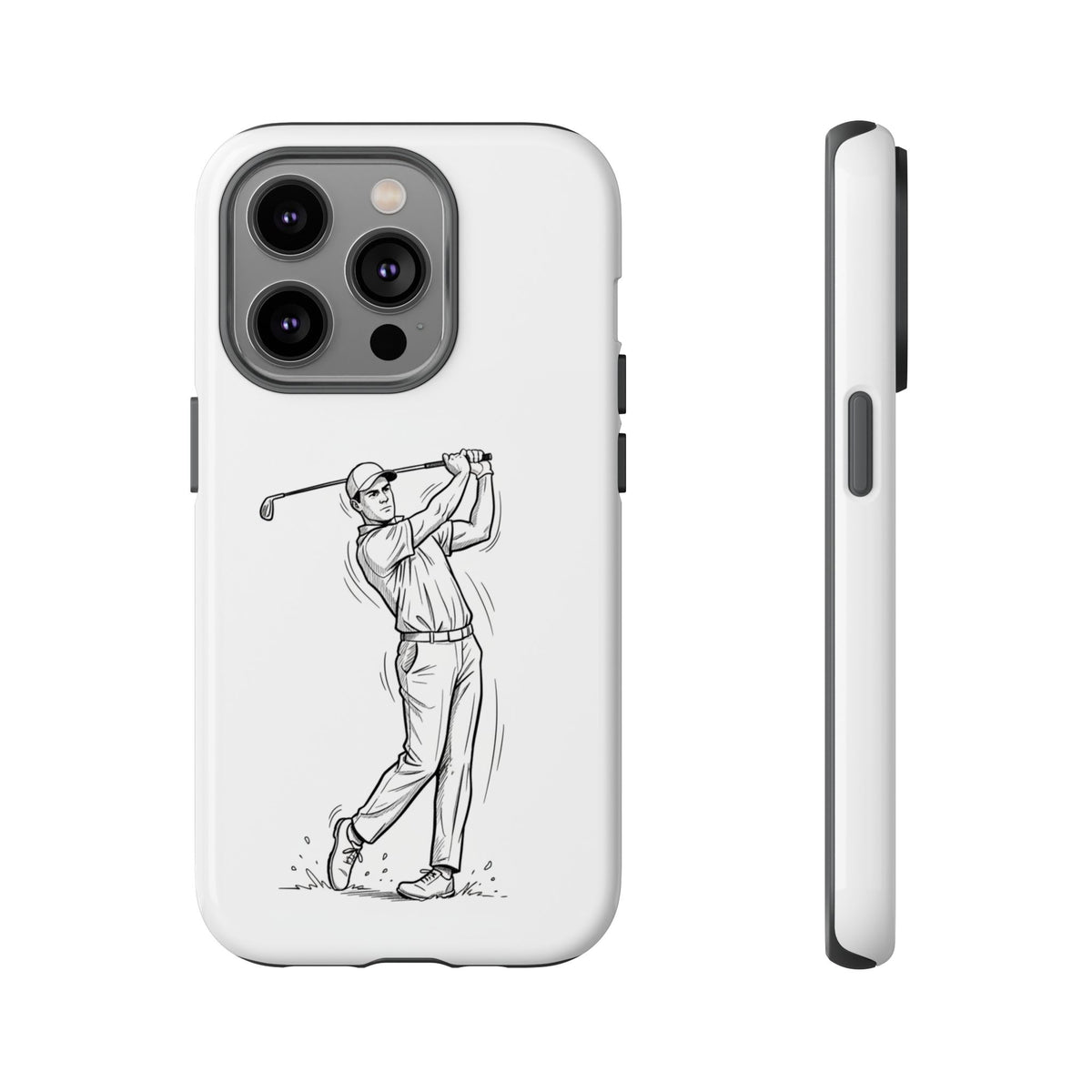 Phone Case, Golf Long Drive Design, Tough Case