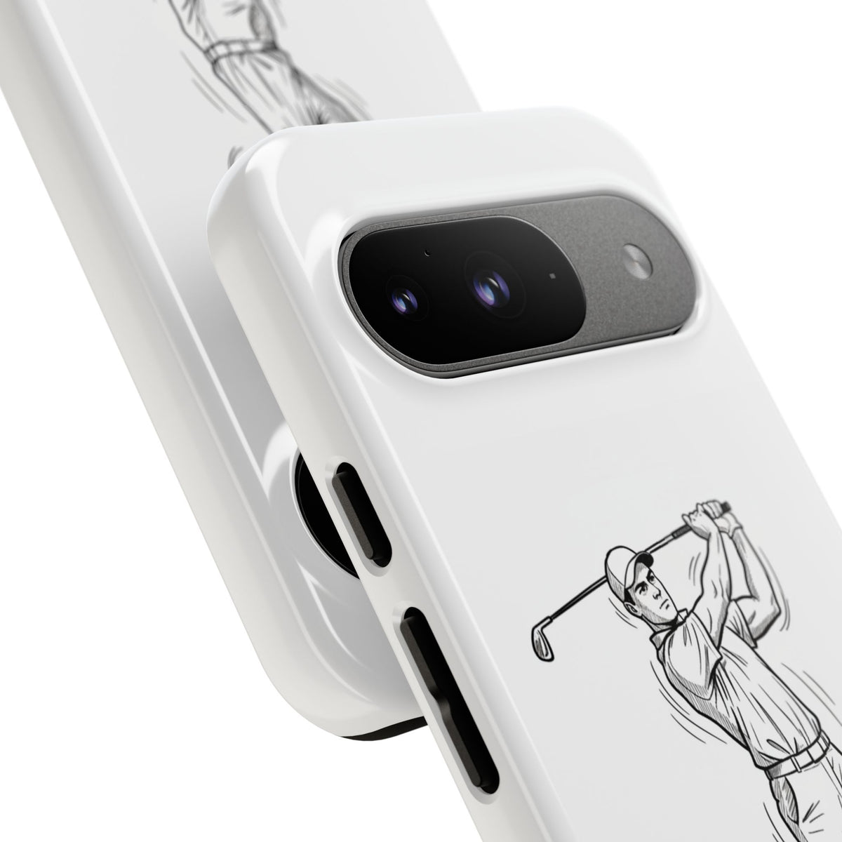 Phone Case, Golf Long Drive Design, Tough Case