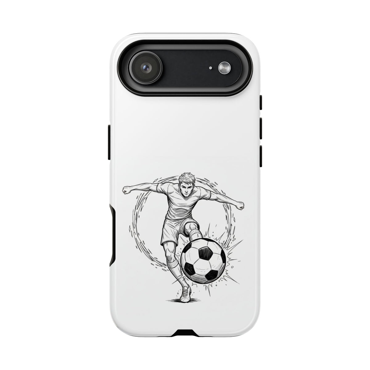 Football Striker Winners Mindset Case