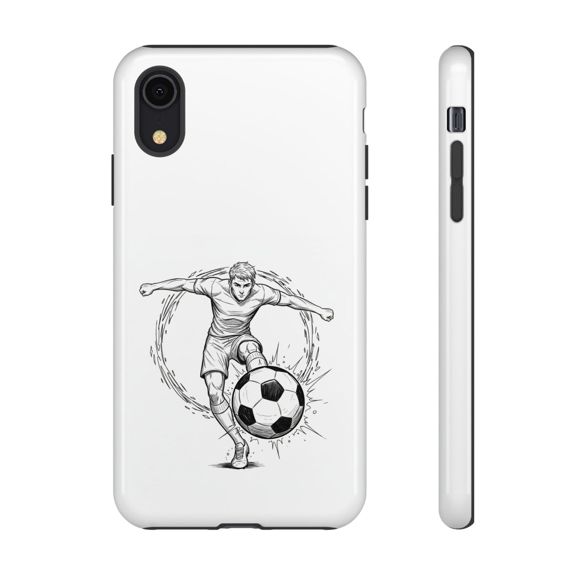 Football Striker Winners Mindset Case