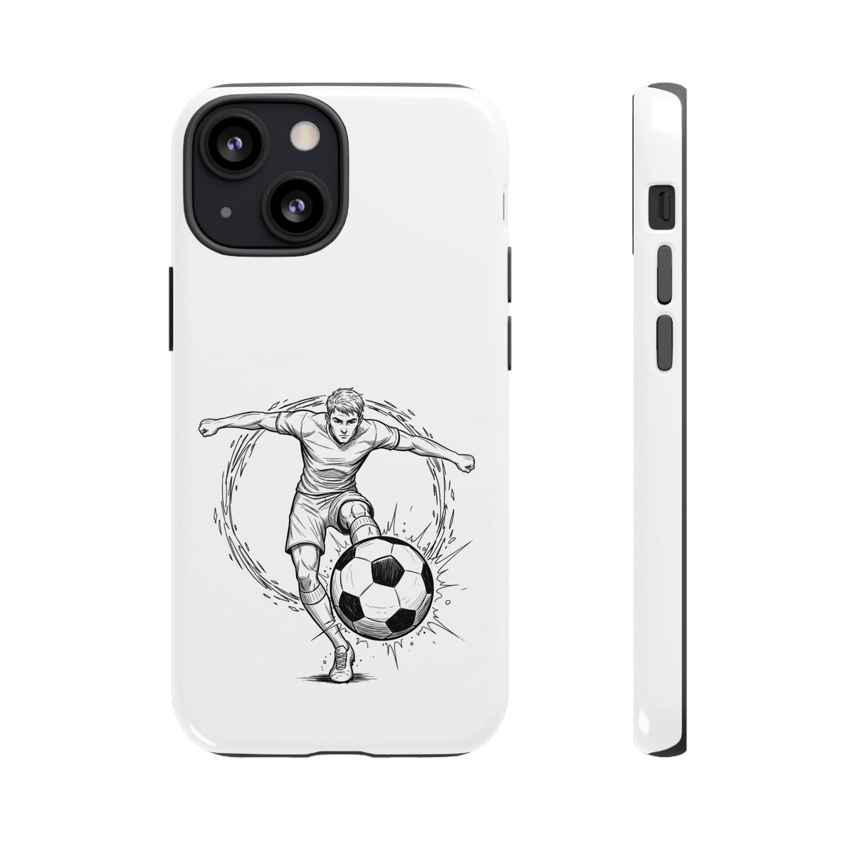 Football Striker Winners Mindset Case