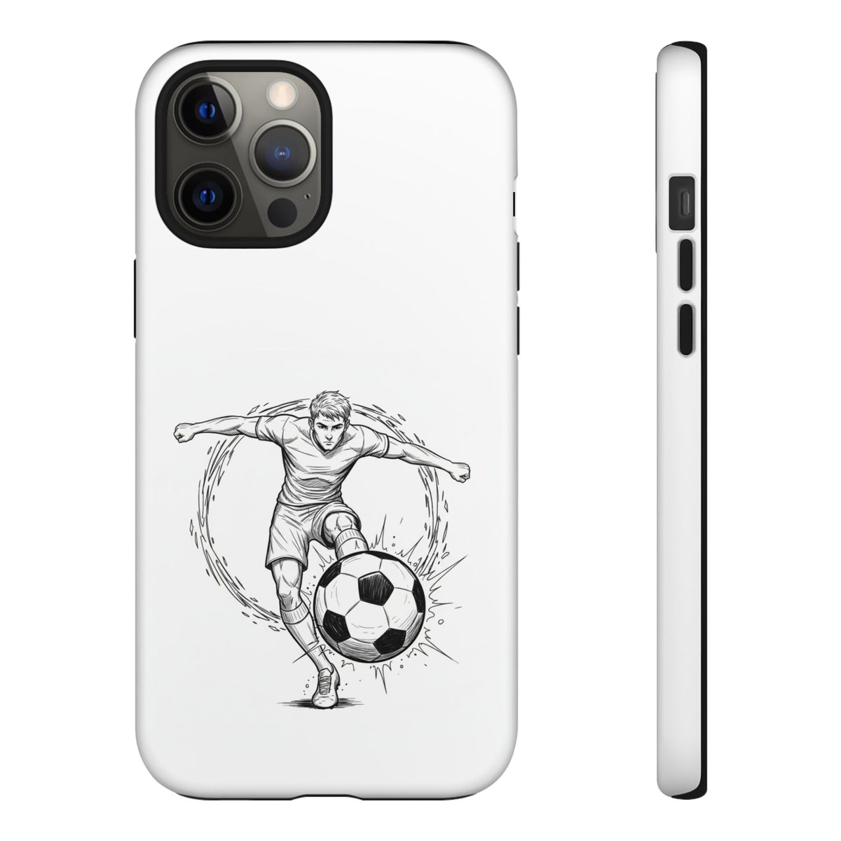 Football Striker Winners Mindset Case