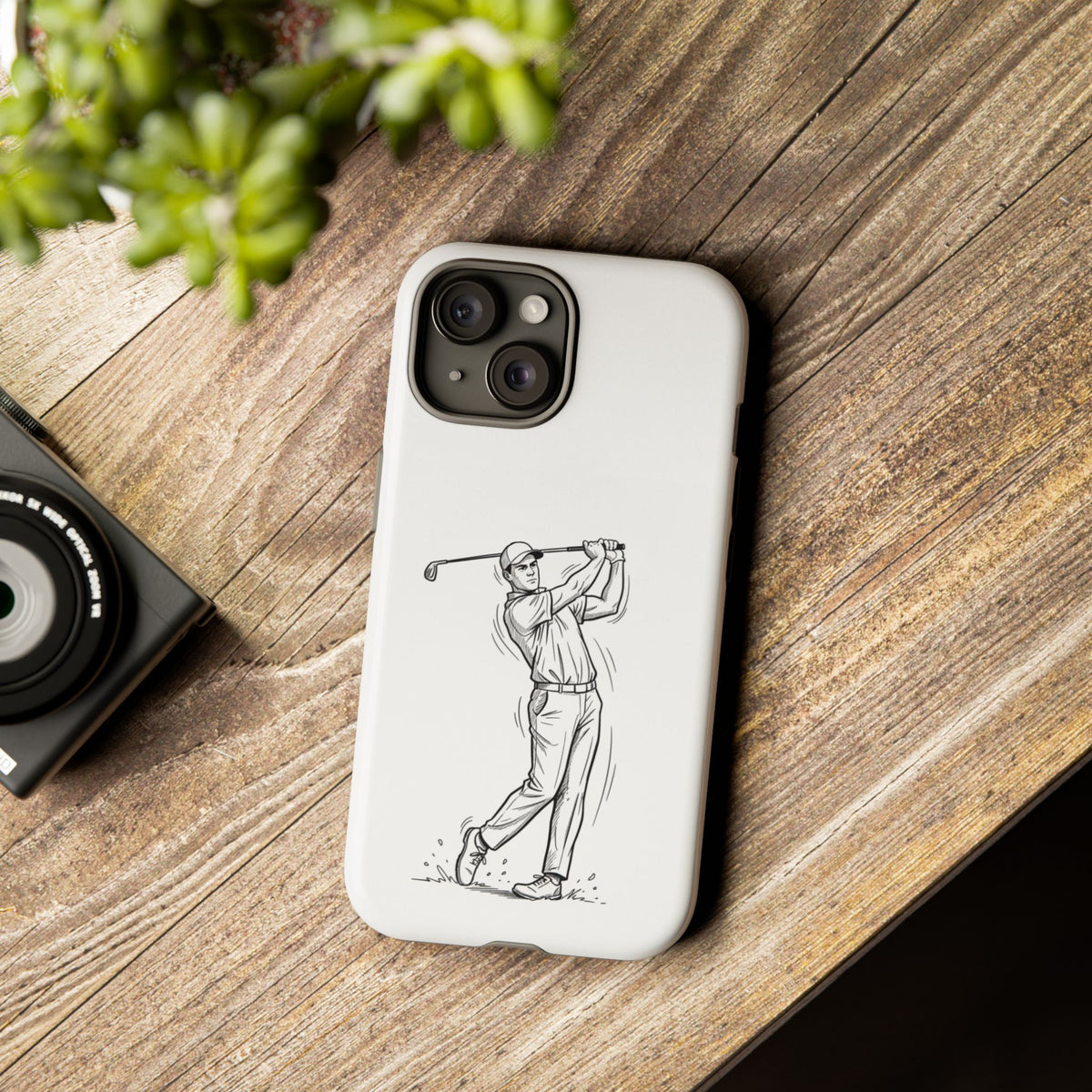 Phone Case, Golf Long Drive Design, Tough Case