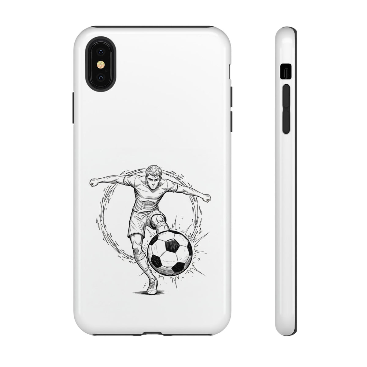 Football Striker Winners Mindset Case