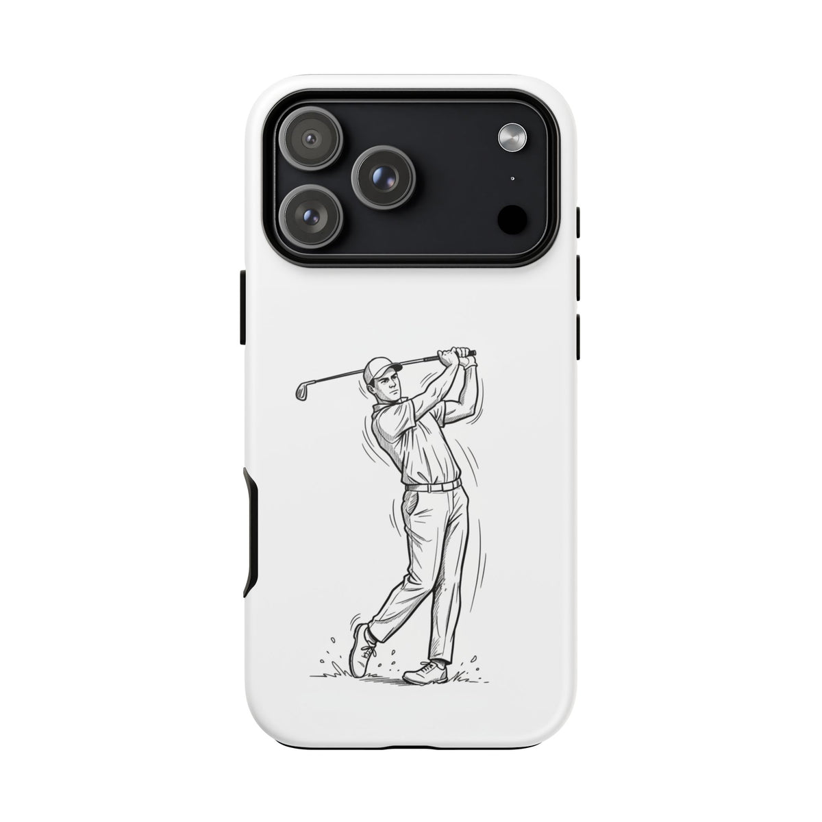 Phone Case, Golf Long Drive Design, Tough Case