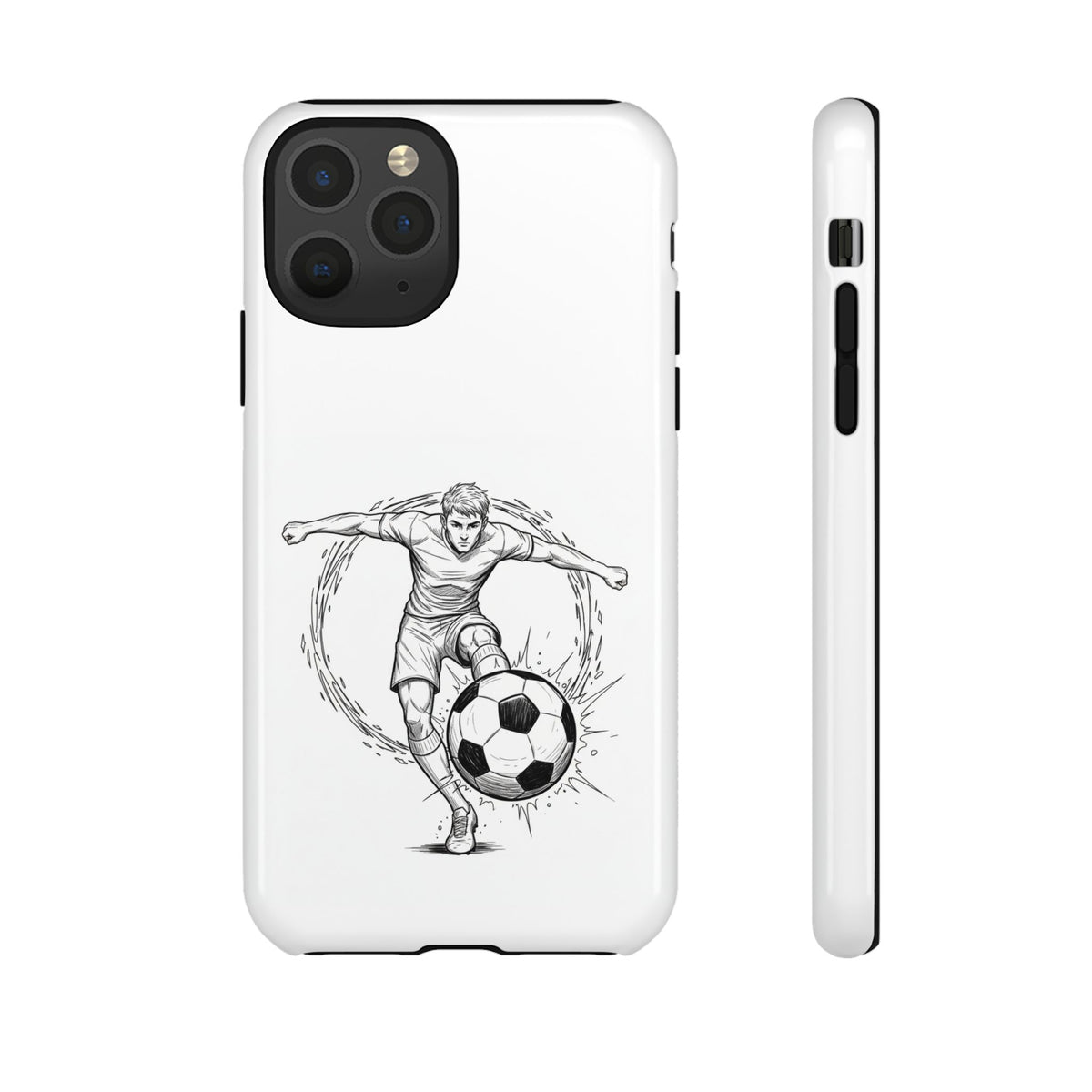 Football Striker Winners Mindset Case