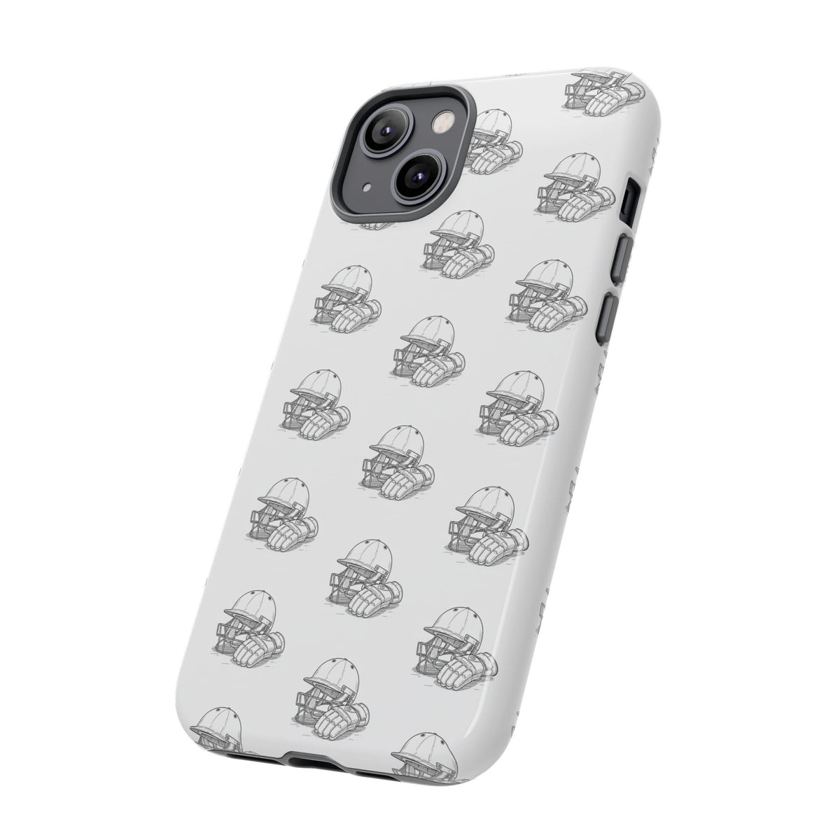 Phone Case Cricket Gear Repeat Pattern,Tough Case