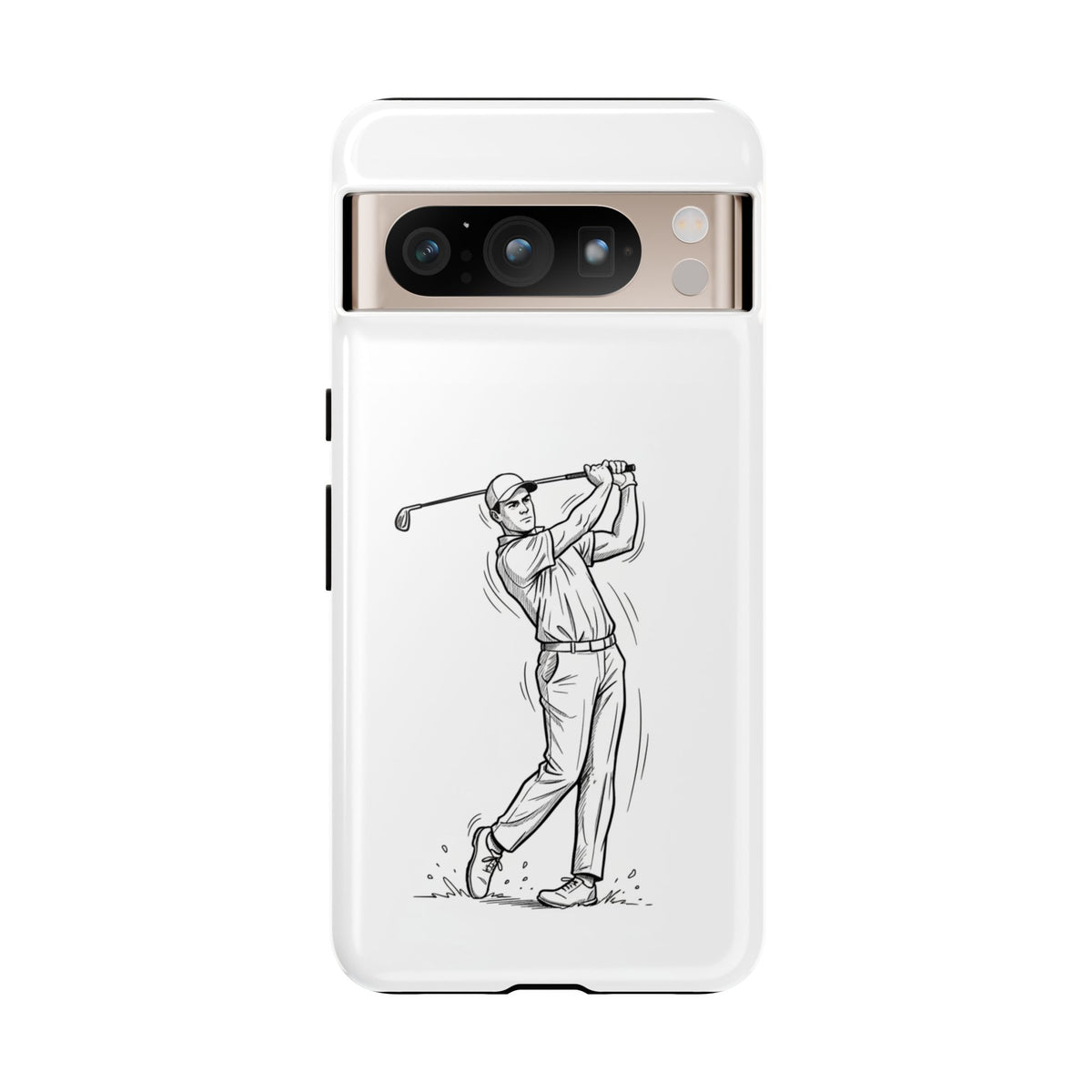 Phone Case, Golf Long Drive Design, Tough Case
