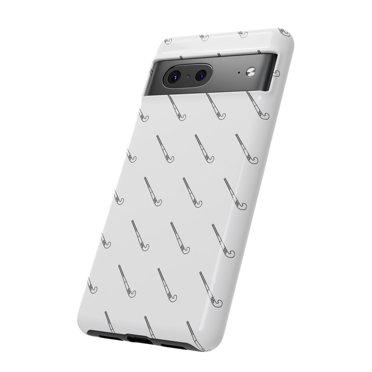 Phone Case, Hockey Stick Pattern, Tough Cases