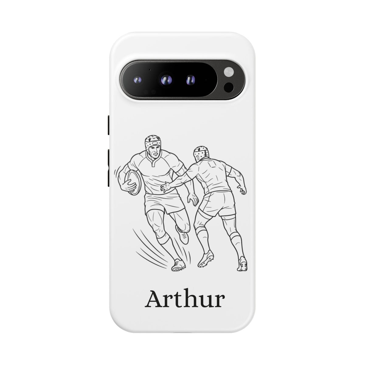 Personalised Phone Case, Rugby sidestep, Tough Case,  Custom Name