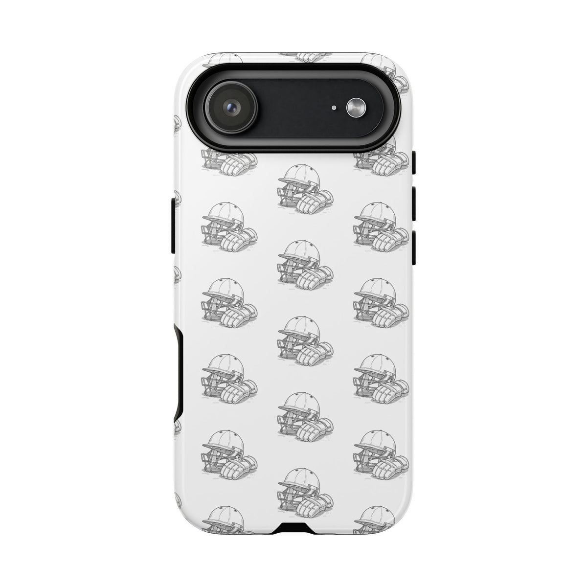 Phone Case Cricket Gear Repeat Pattern,Tough Case