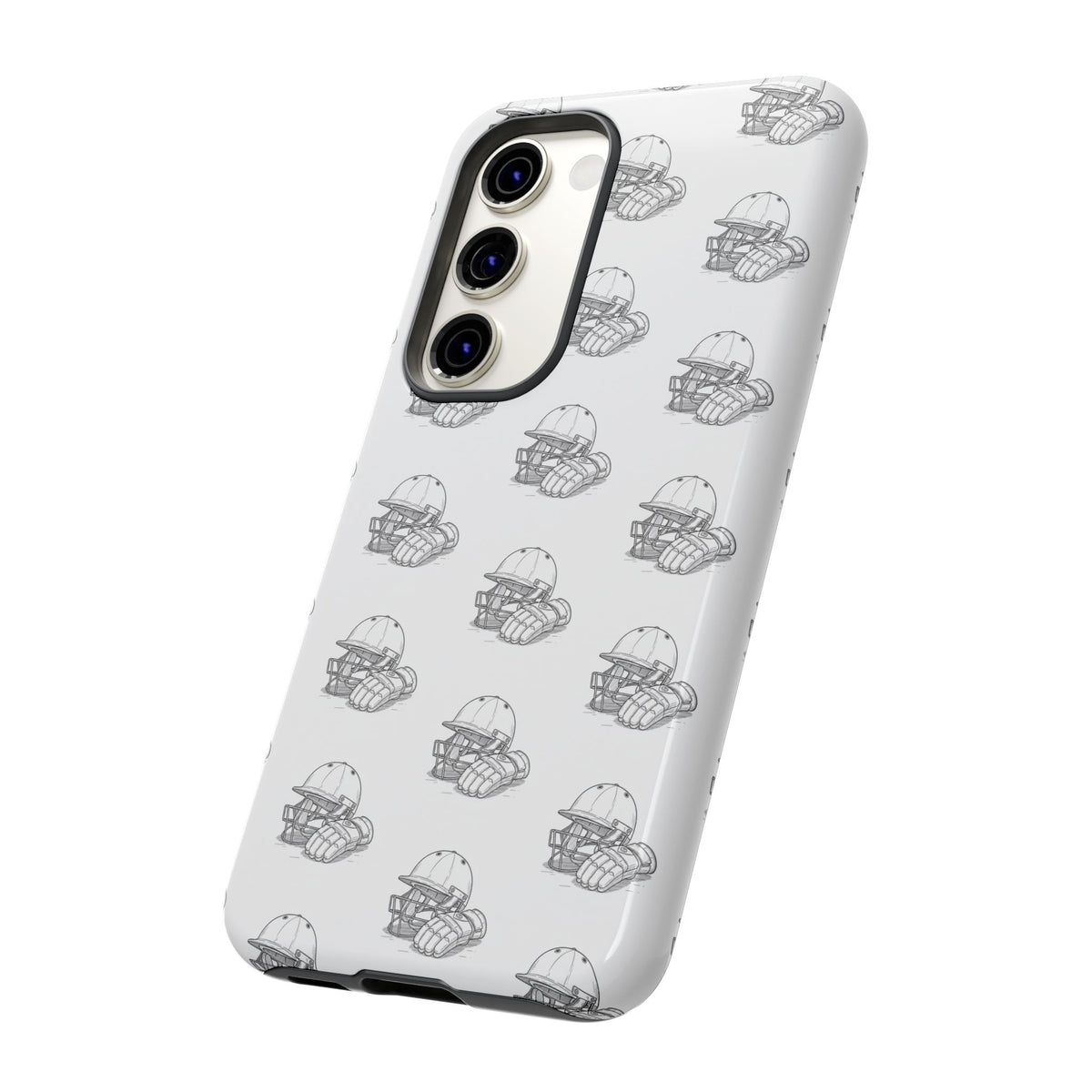 Phone Case Cricket Gear Repeat Pattern,Tough Case