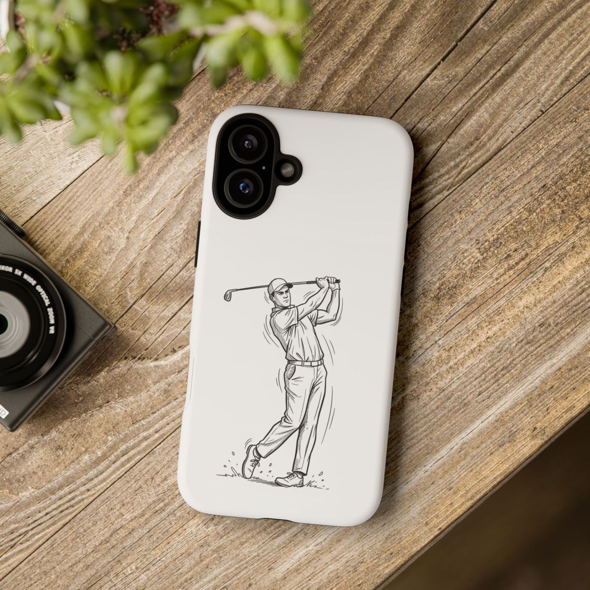 Phone Case, Golf Long Drive Design, Tough Case