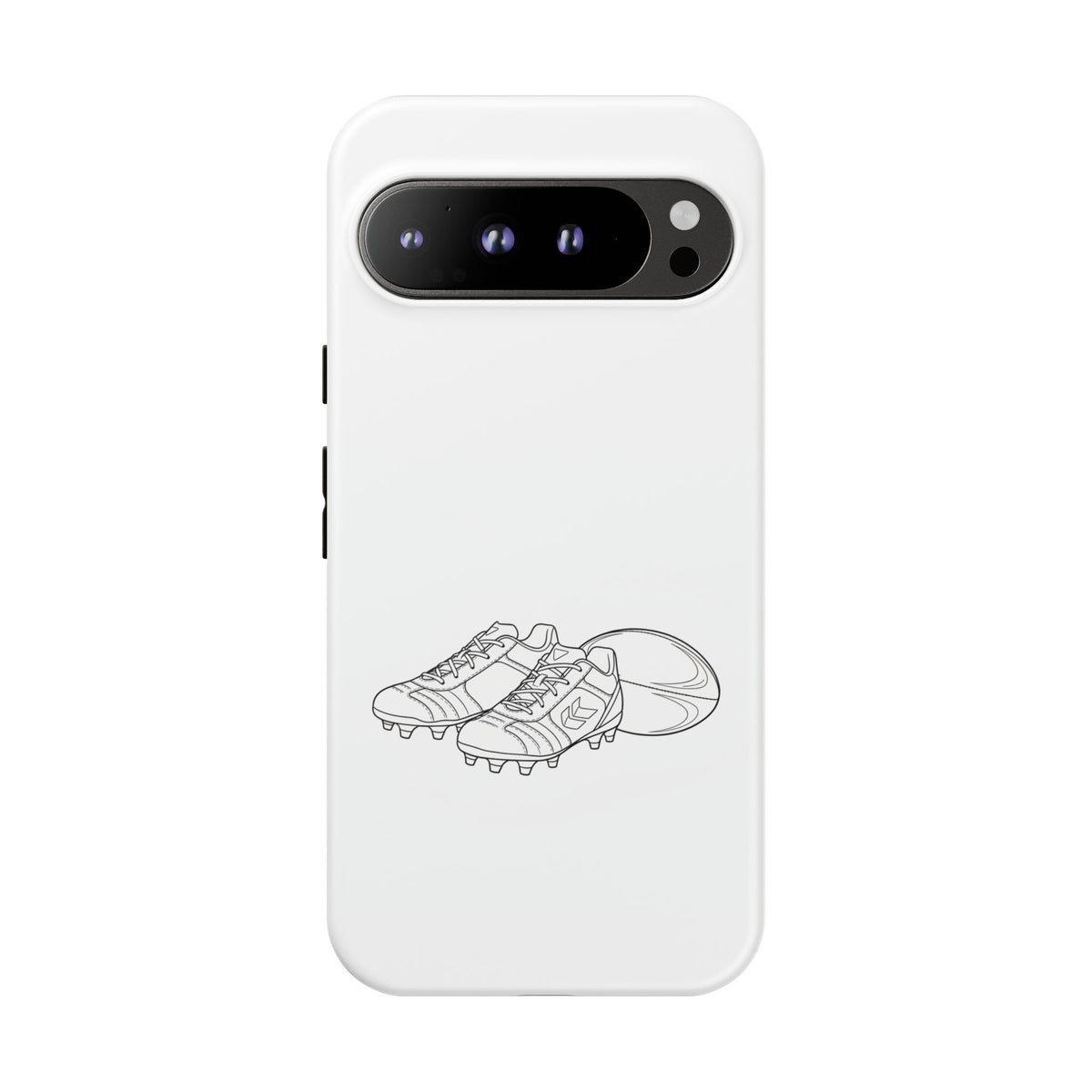 Phone Case, Rugby Ball & Boots Sketch, Tough Case