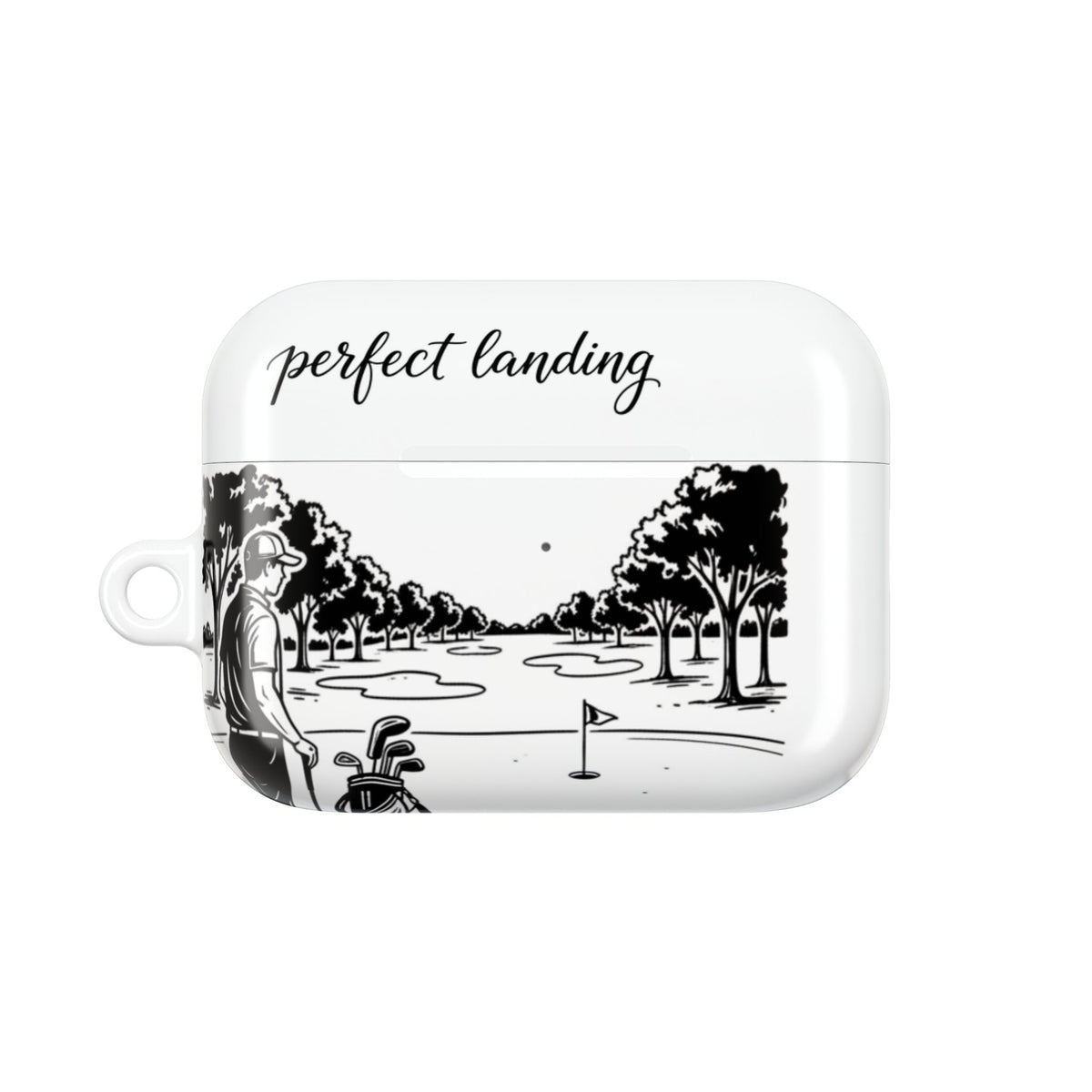 AirPods Case, Golf, perfect landing - the long shot design