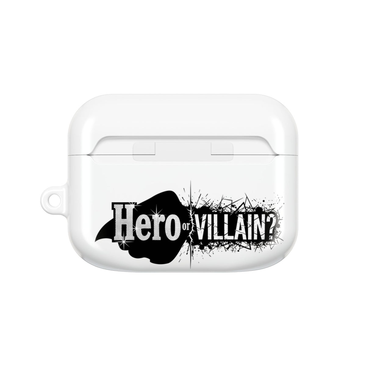 AirPods Case Protective Cover  - Hockey Goalie Design | Hero or Villain -  'You Decide'