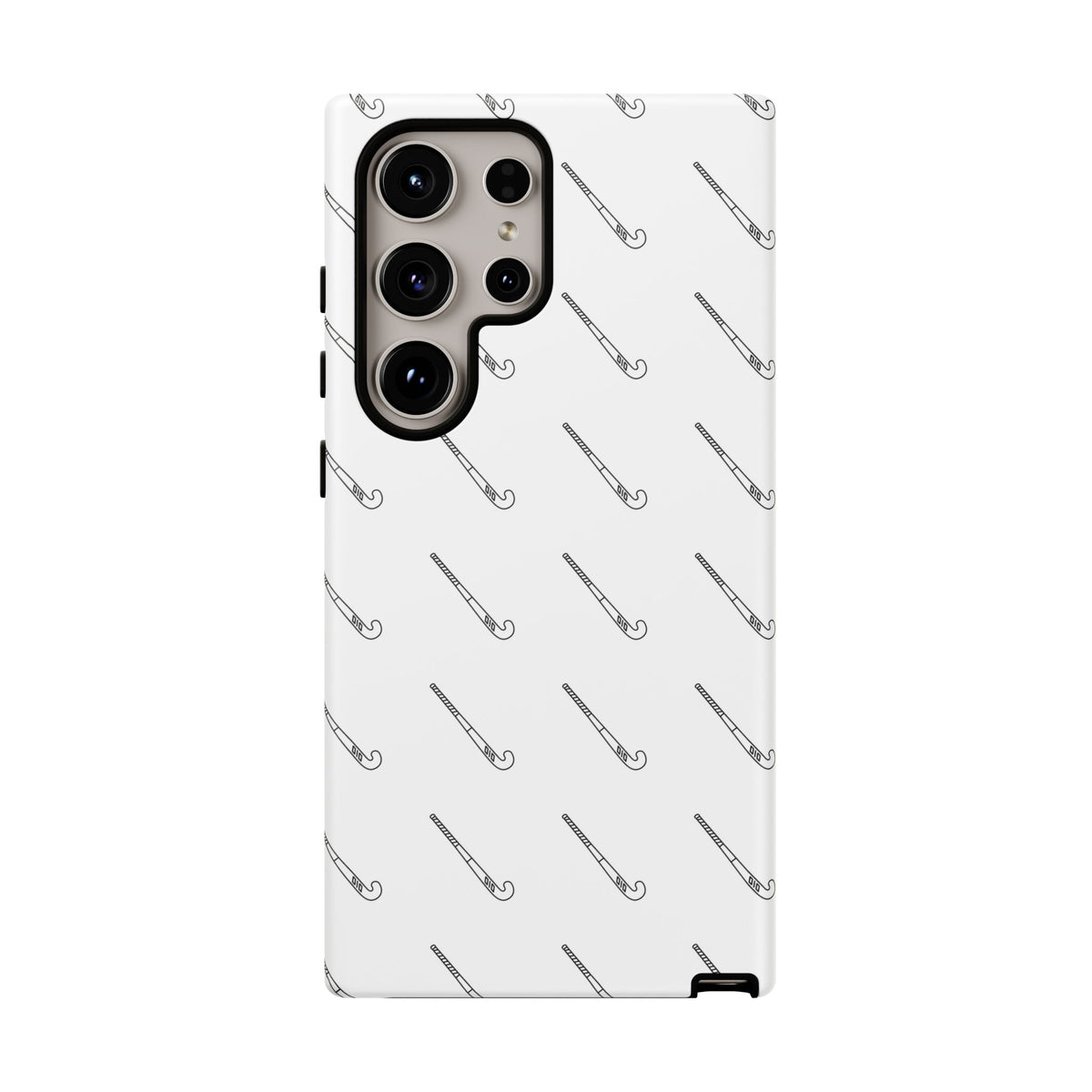 Phone Case, Hockey Stick Pattern, Tough Cases