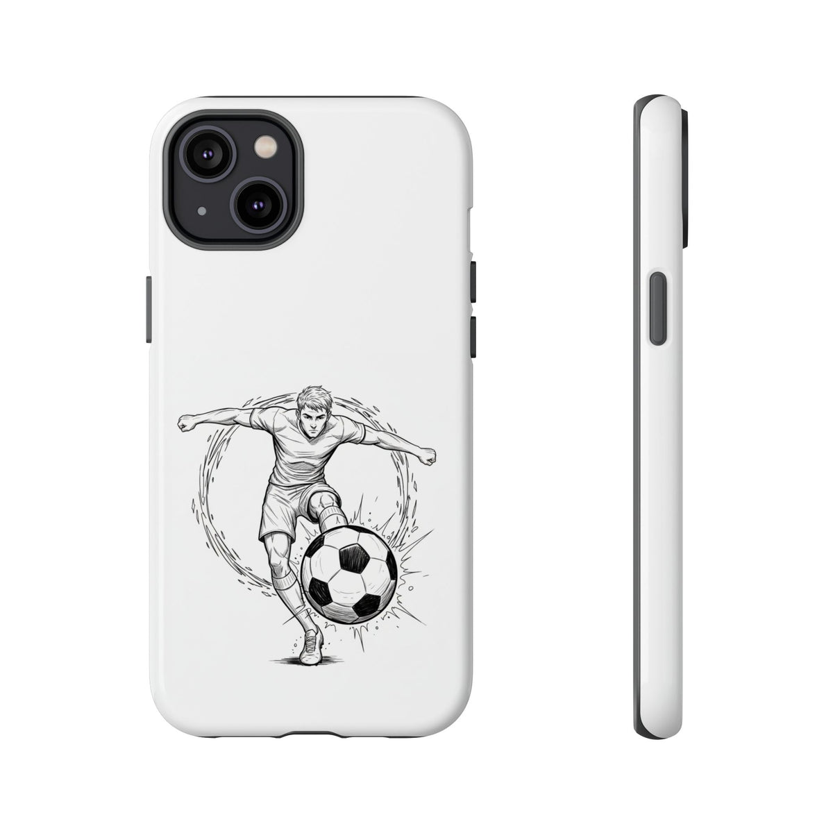 Football Striker Winners Mindset Case