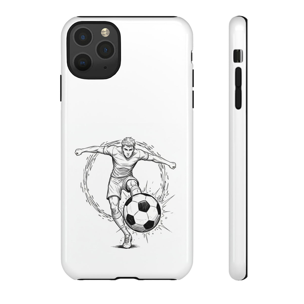 Football Striker Winners Mindset Case