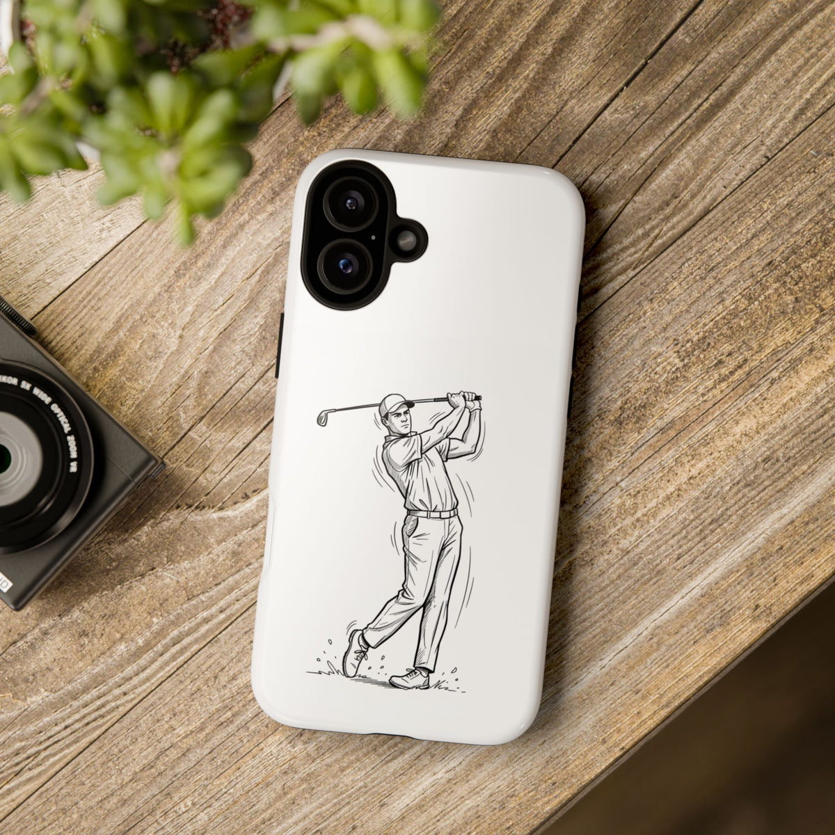 Phone Case, Golf Long Drive Design, Tough Case