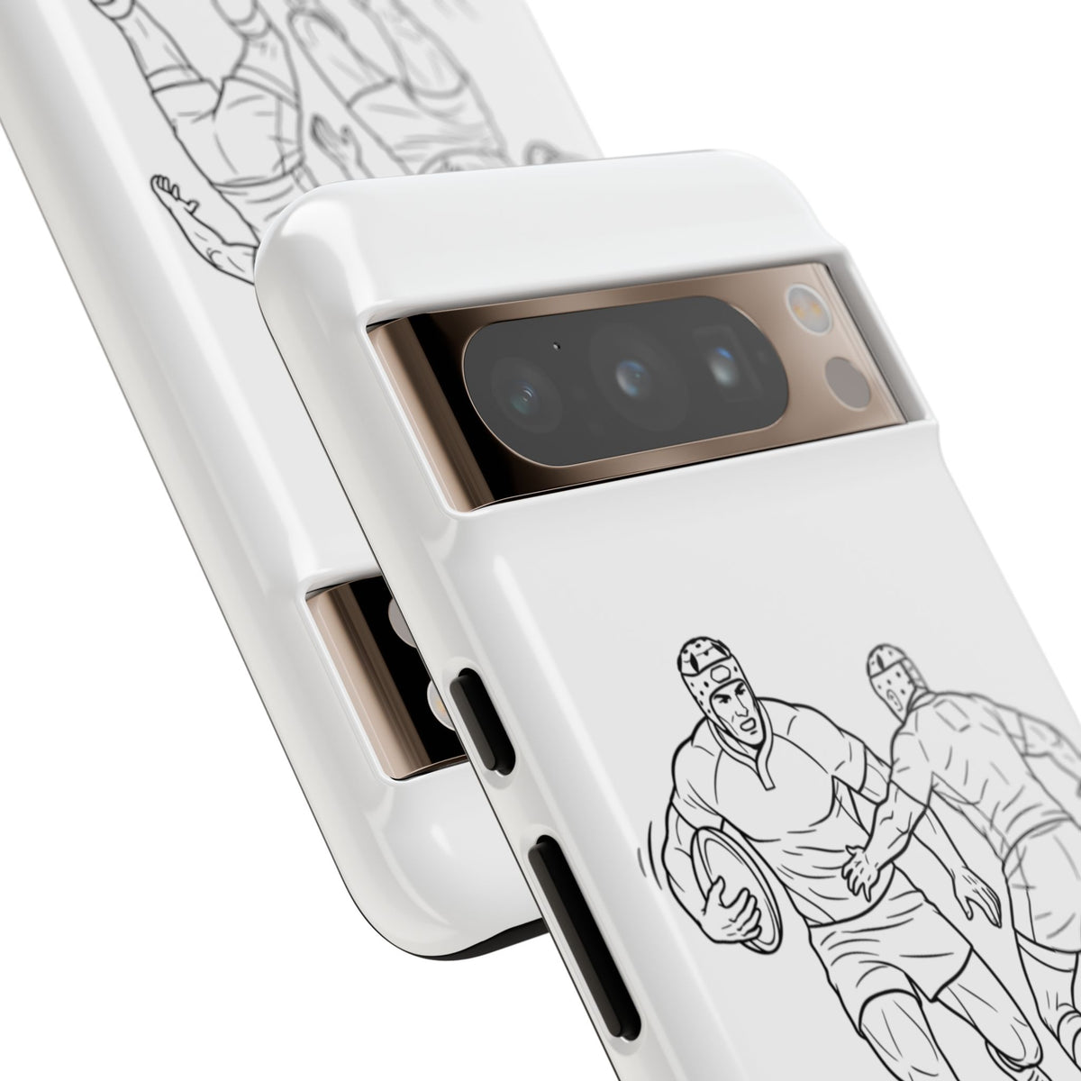 Personalised Phone Case, Rugby sidestep, Tough Case,  Custom Name