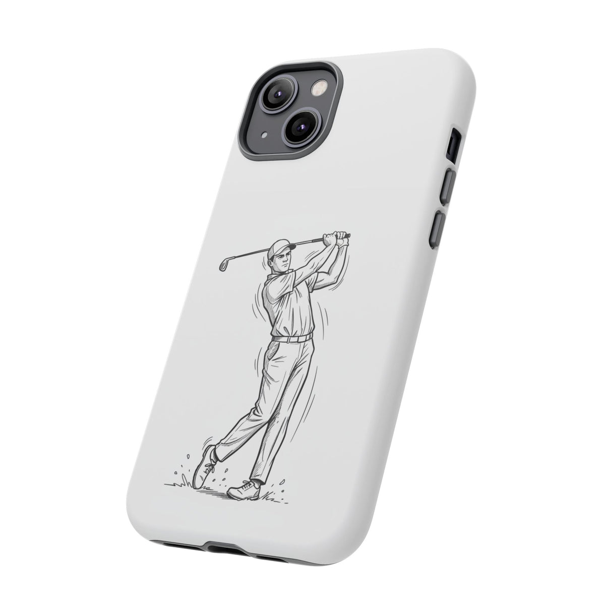 Phone Case, Golf Long Drive Design, Tough Case