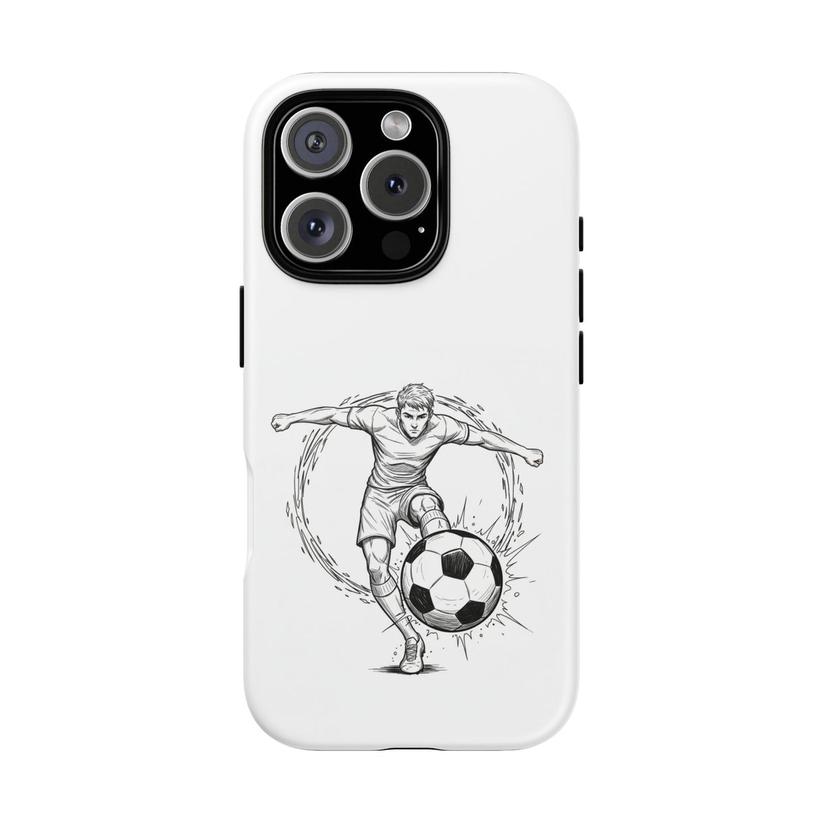 Football Striker Winners Mindset Case