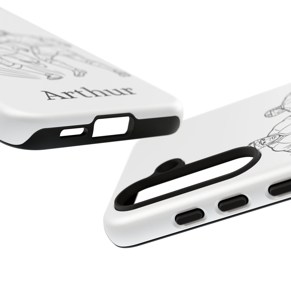 Personalised Phone Case, Rugby sidestep, Tough Case,  Custom Name