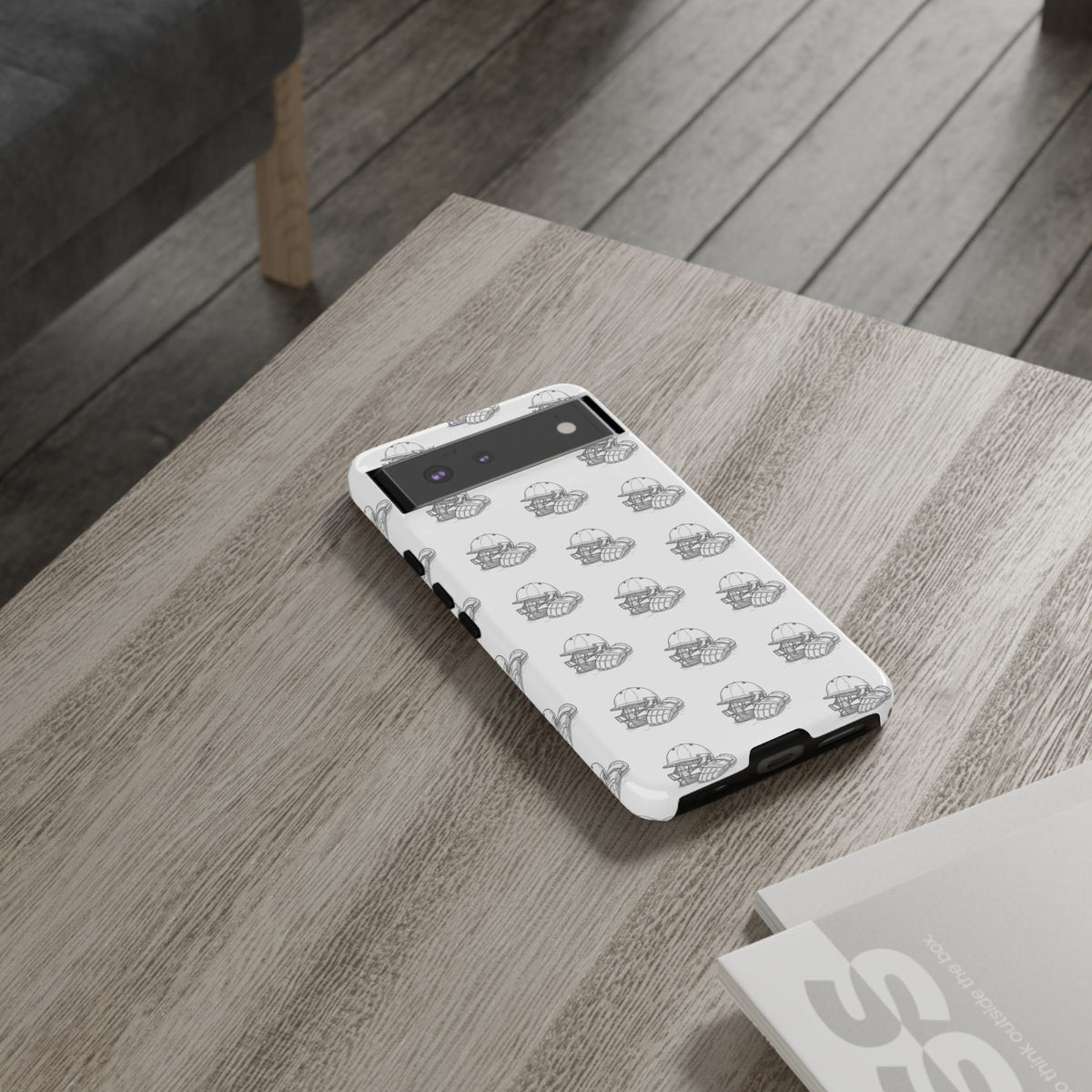 Phone Case Cricket Gear Repeat Pattern,Tough Case