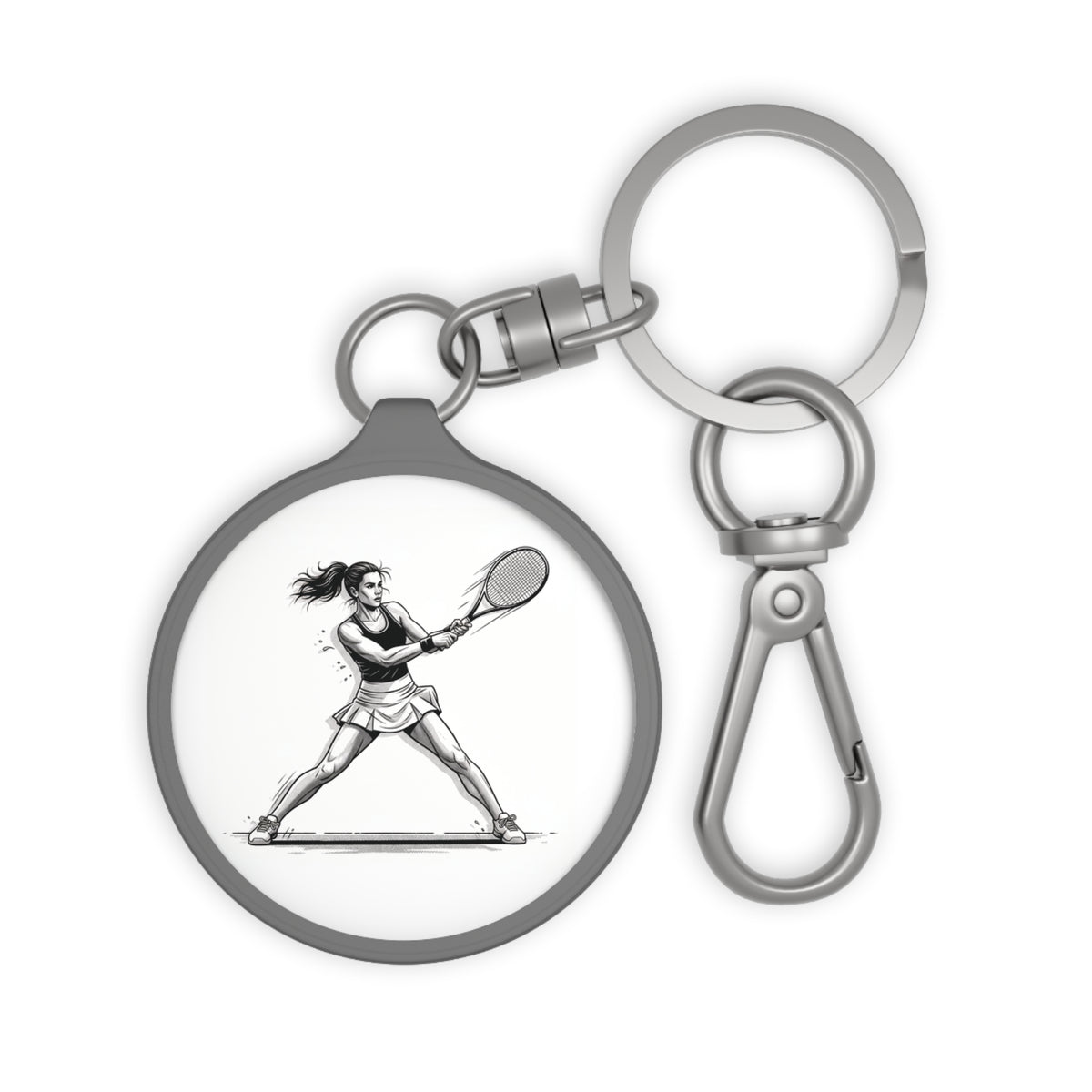 Keyring Bag Tennis,  Powerful Graphic design