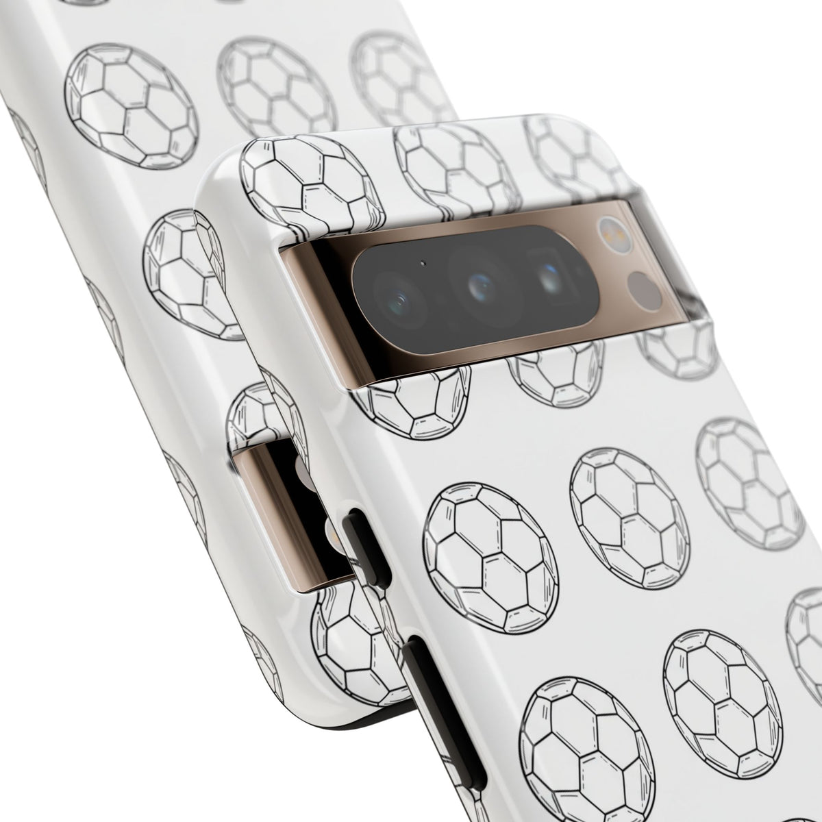 Phone Case, Football Minimalist Football Repeat Design, Tough Case
