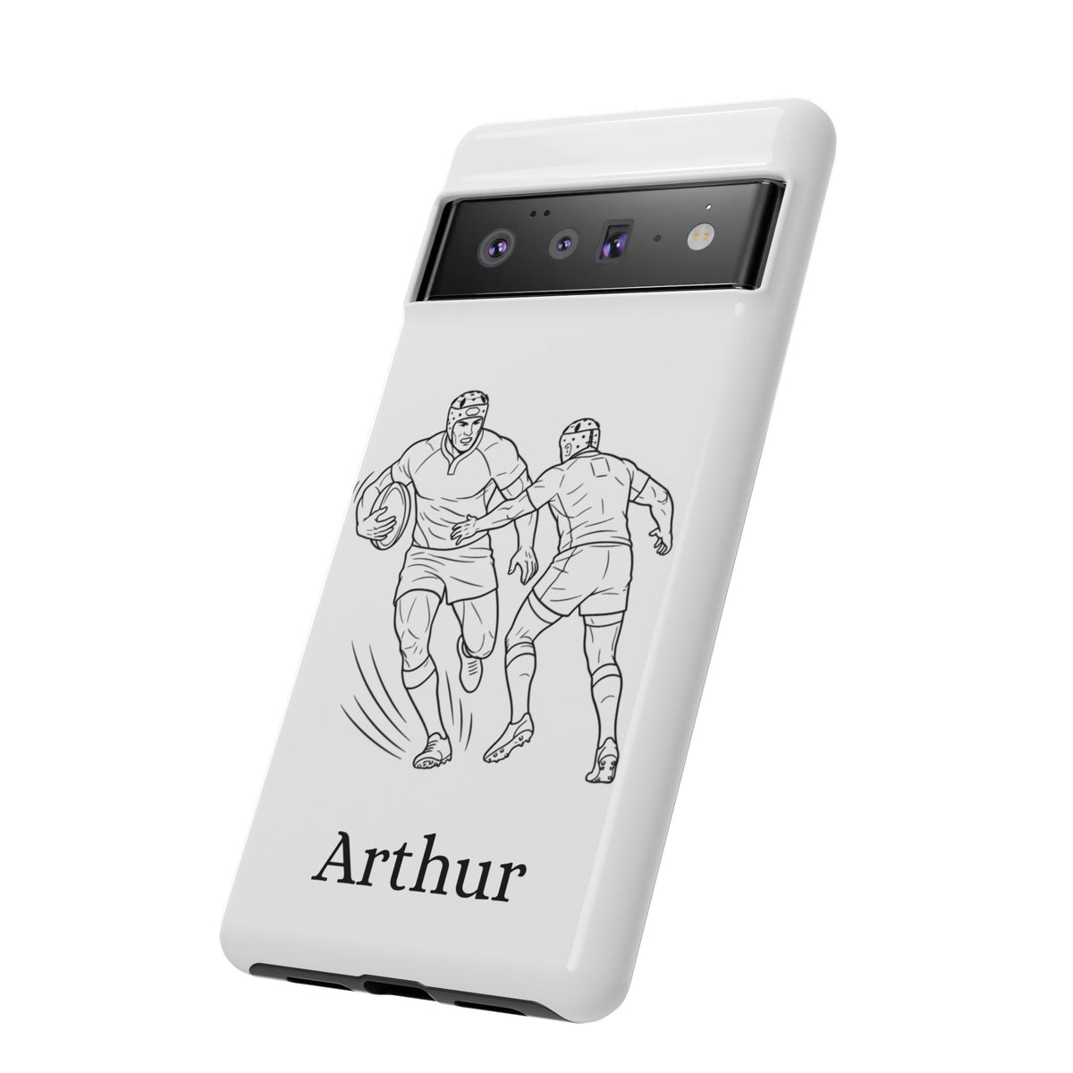 Personalised Phone Case, Rugby sidestep, Tough Case,  Custom Name
