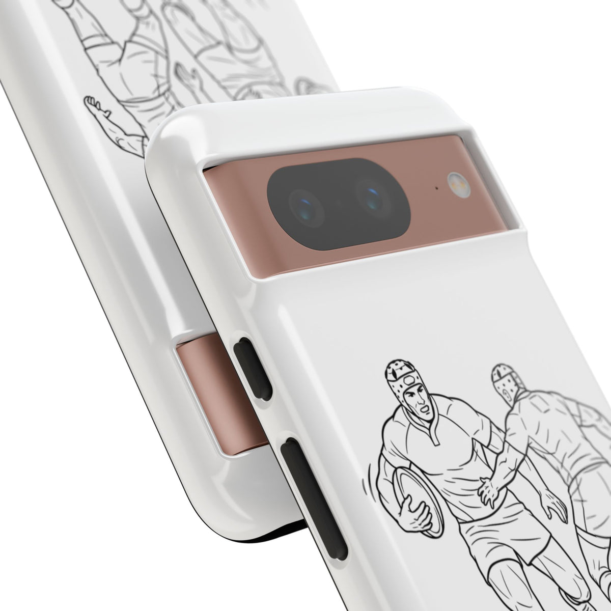 Personalised Phone Case, Rugby sidestep, Tough Case,  Custom Name