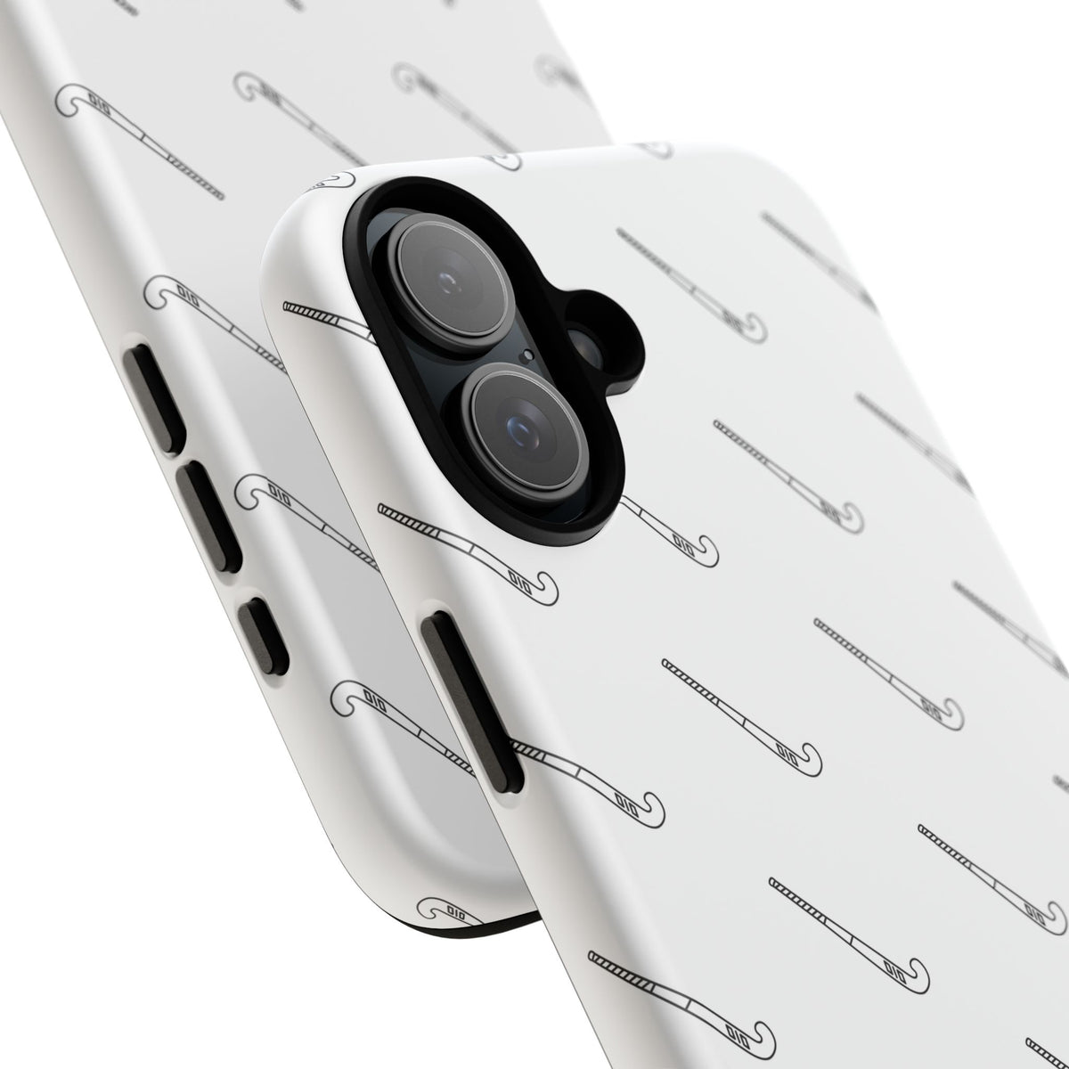 Phone Case, Hockey Stick Pattern, Tough Cases