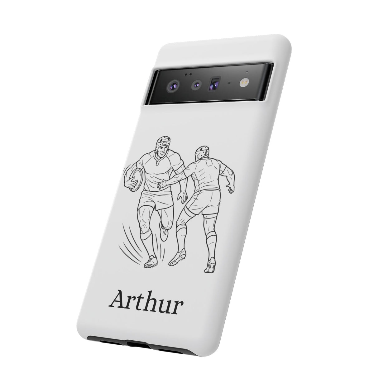 Personalised Phone Case, Rugby sidestep, Tough Case,  Custom Name