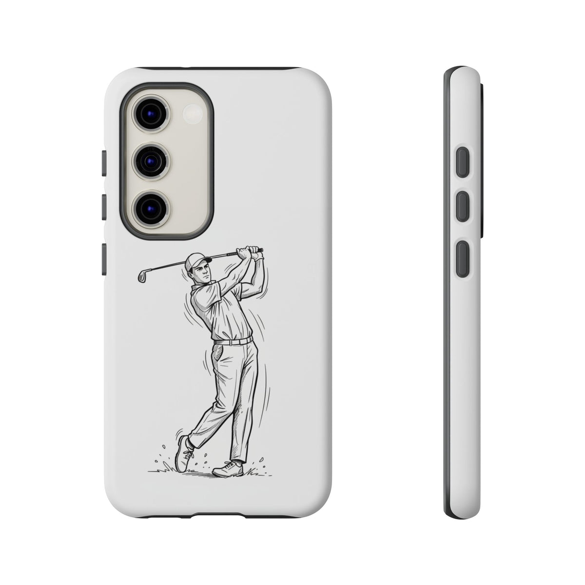 Phone Case, Golf Long Drive Design, Tough Case