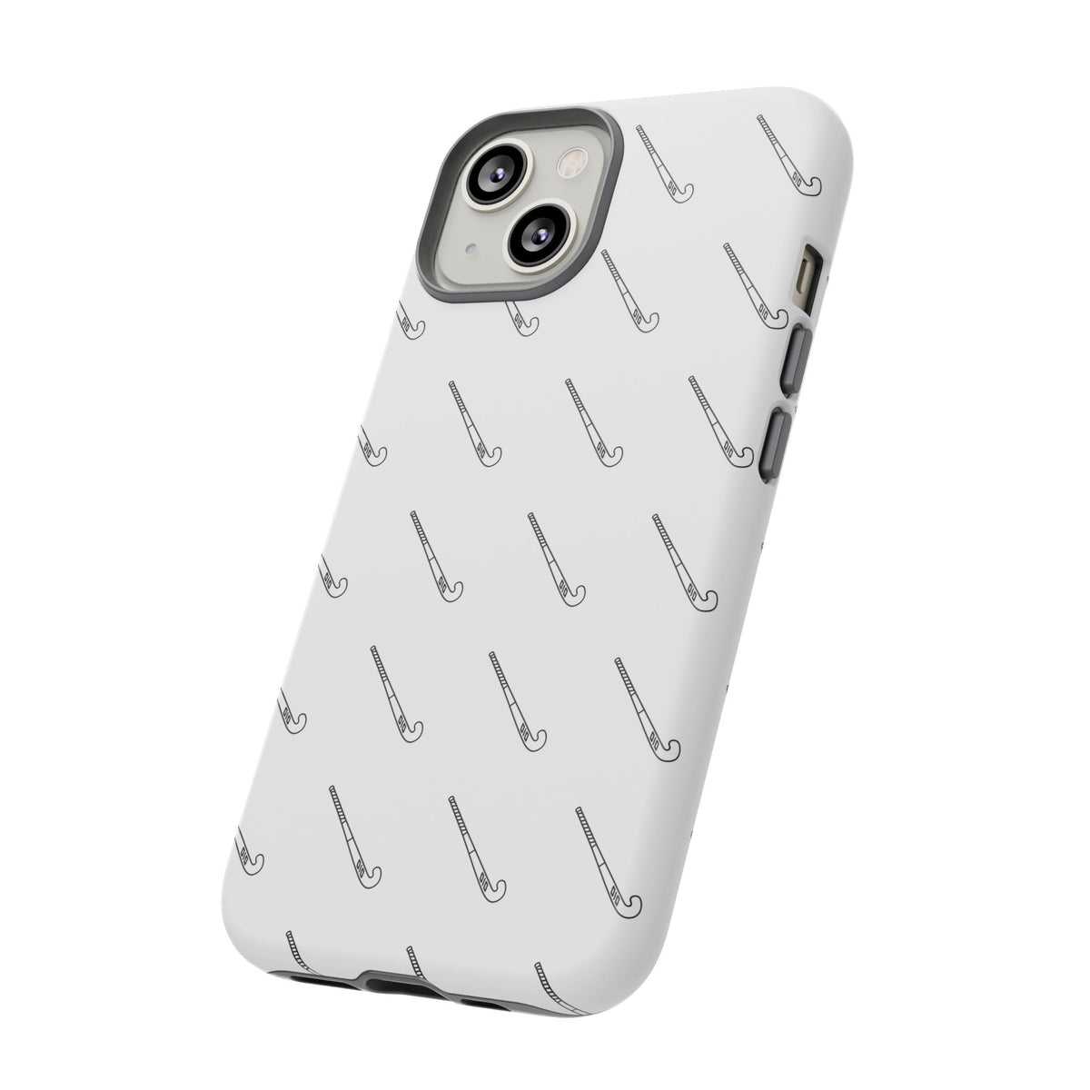 Phone Case, Hockey Stick Pattern, Tough Cases