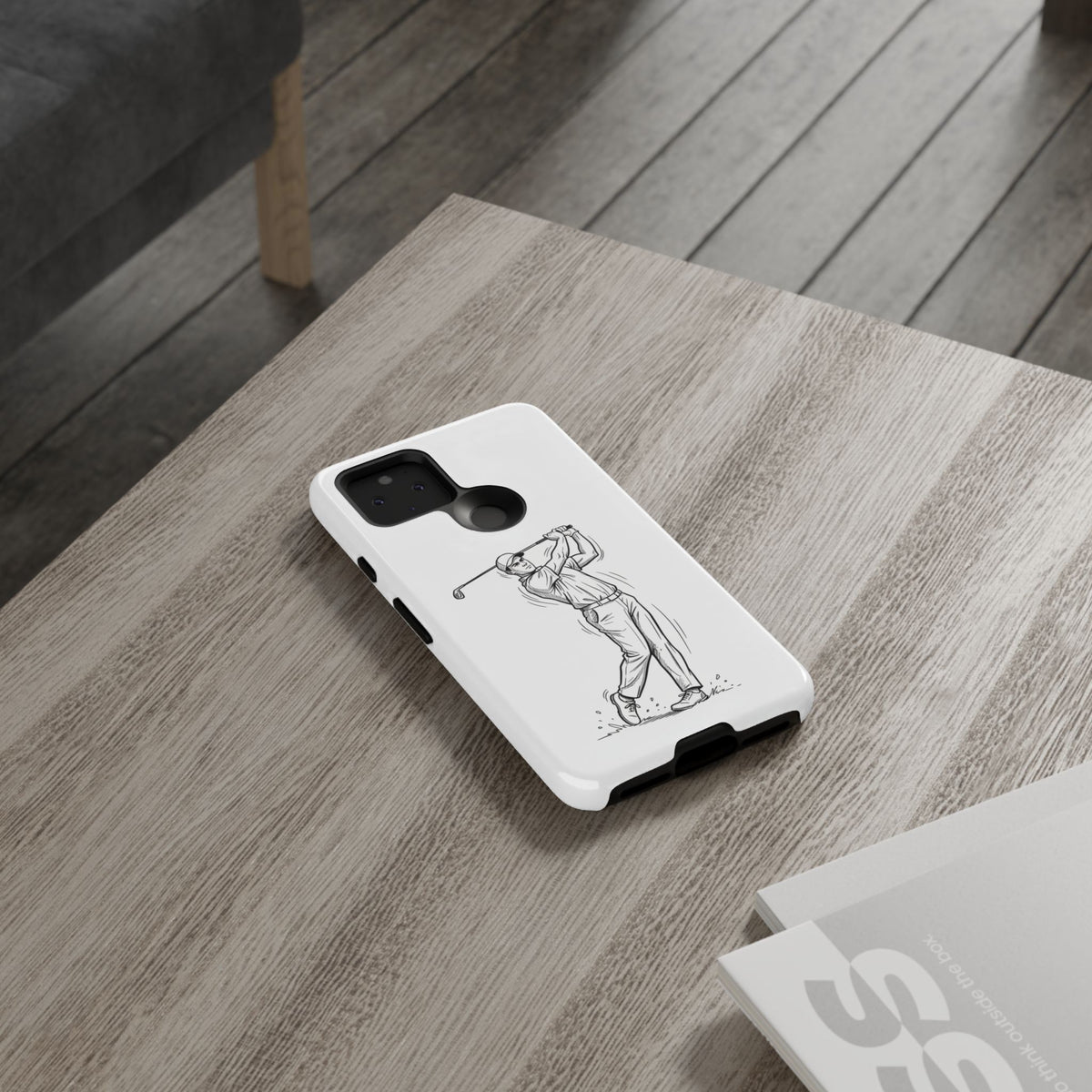 Phone Case, Golf Long Drive Design, Tough Case