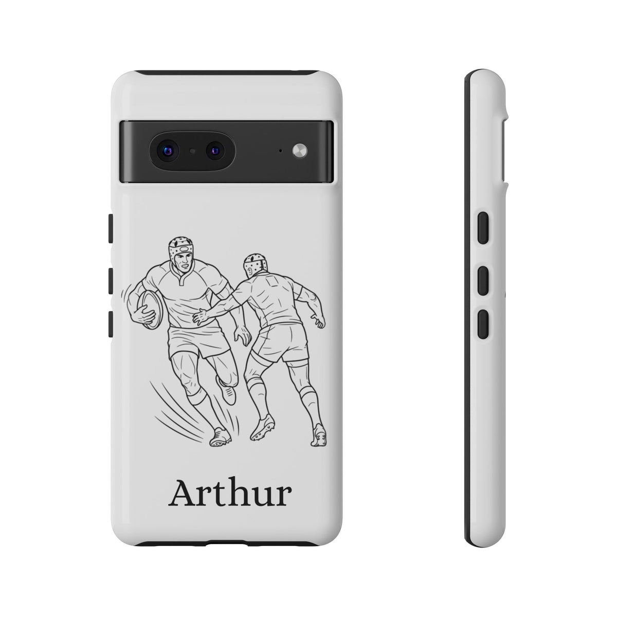 Personalised Phone Case, Rugby sidestep, Tough Case,  Custom Name