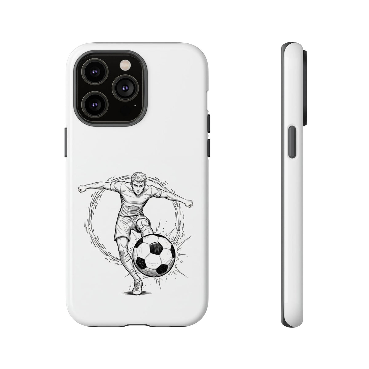 Football Striker Winners Mindset Case